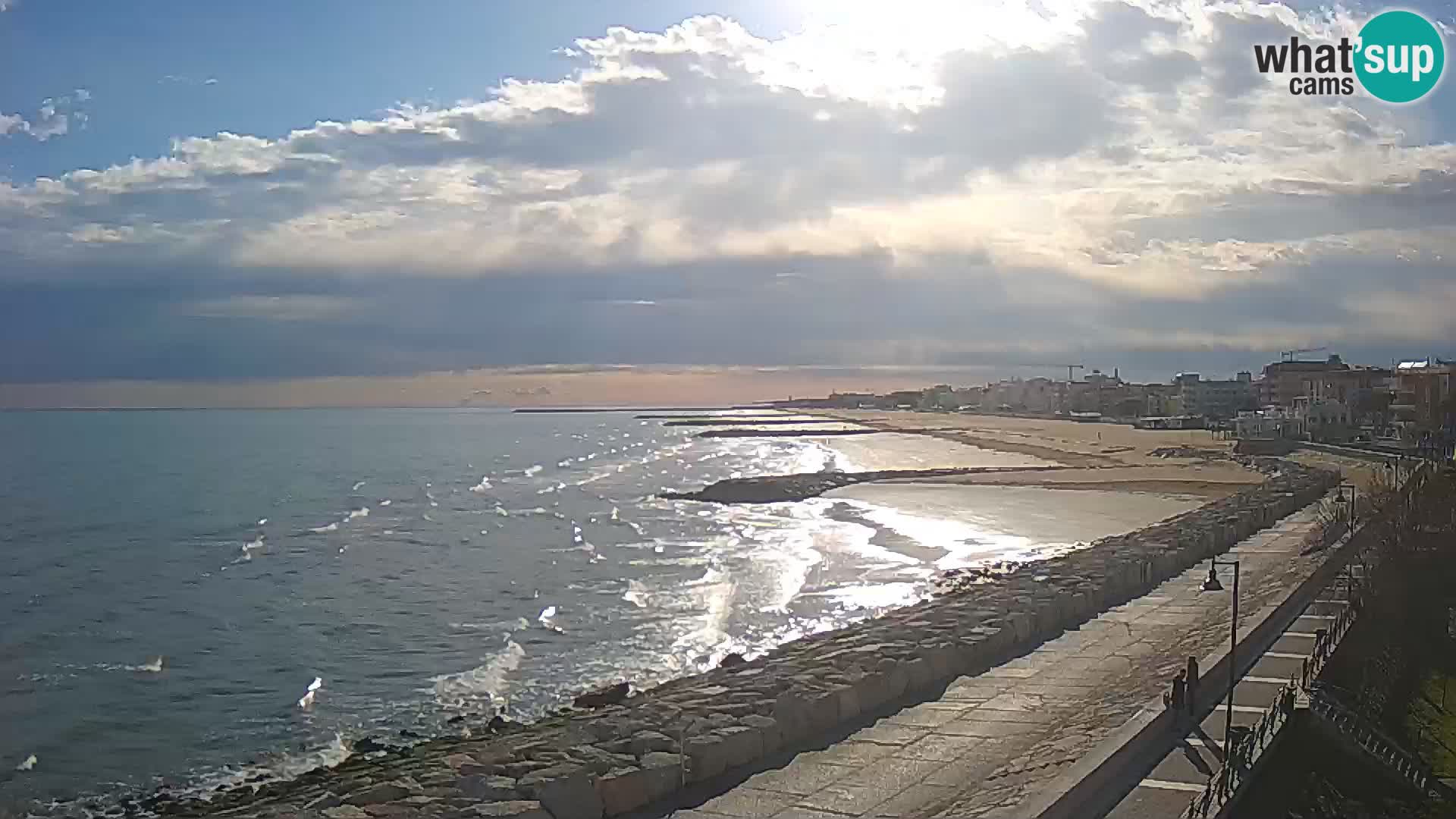 Webcam Caorle Ponente – panorama dall’ASS. Marinai di Caorle