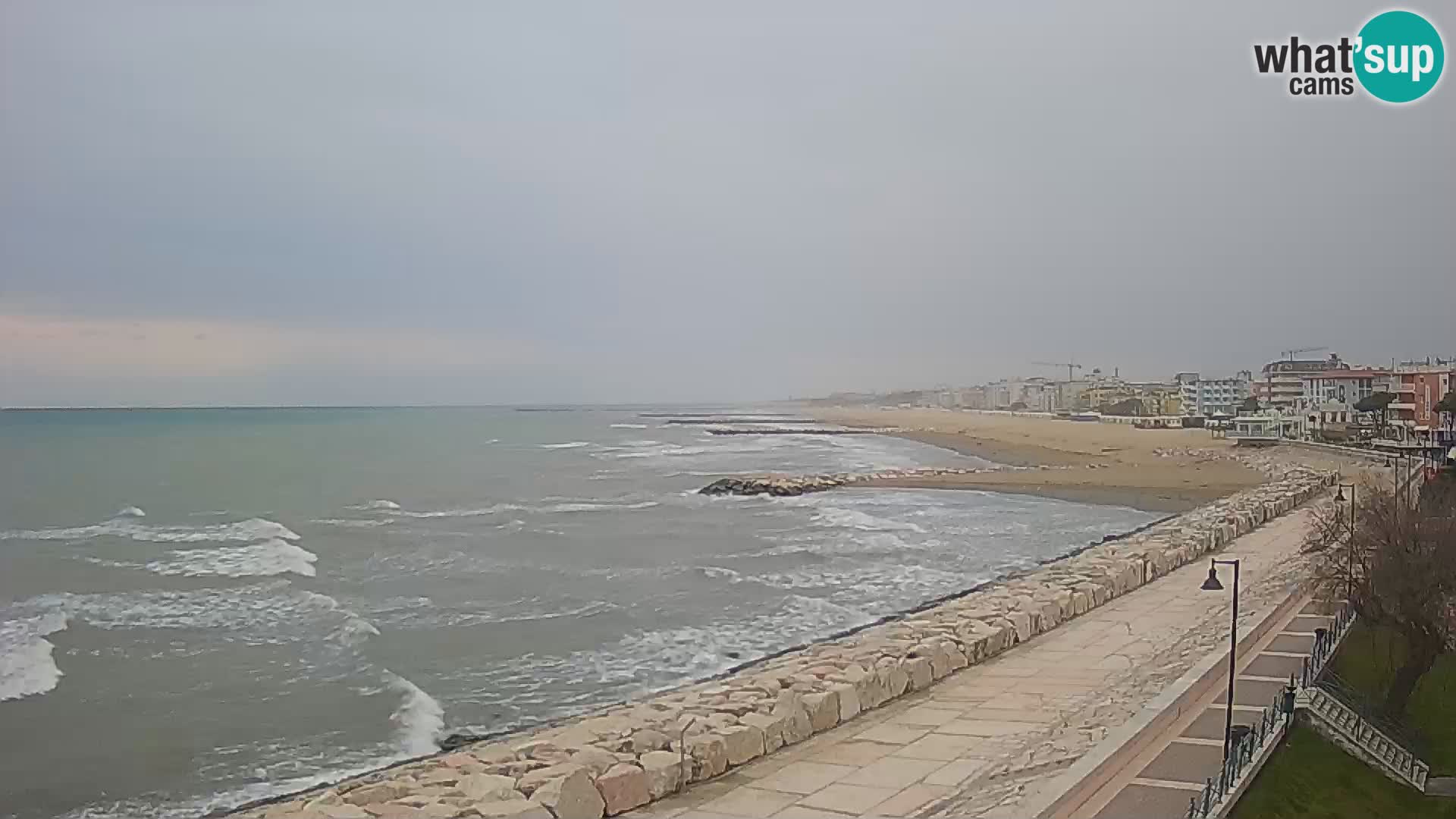 Webcam Caorle Ponente – panorama dall’ASS. Marinai di Caorle