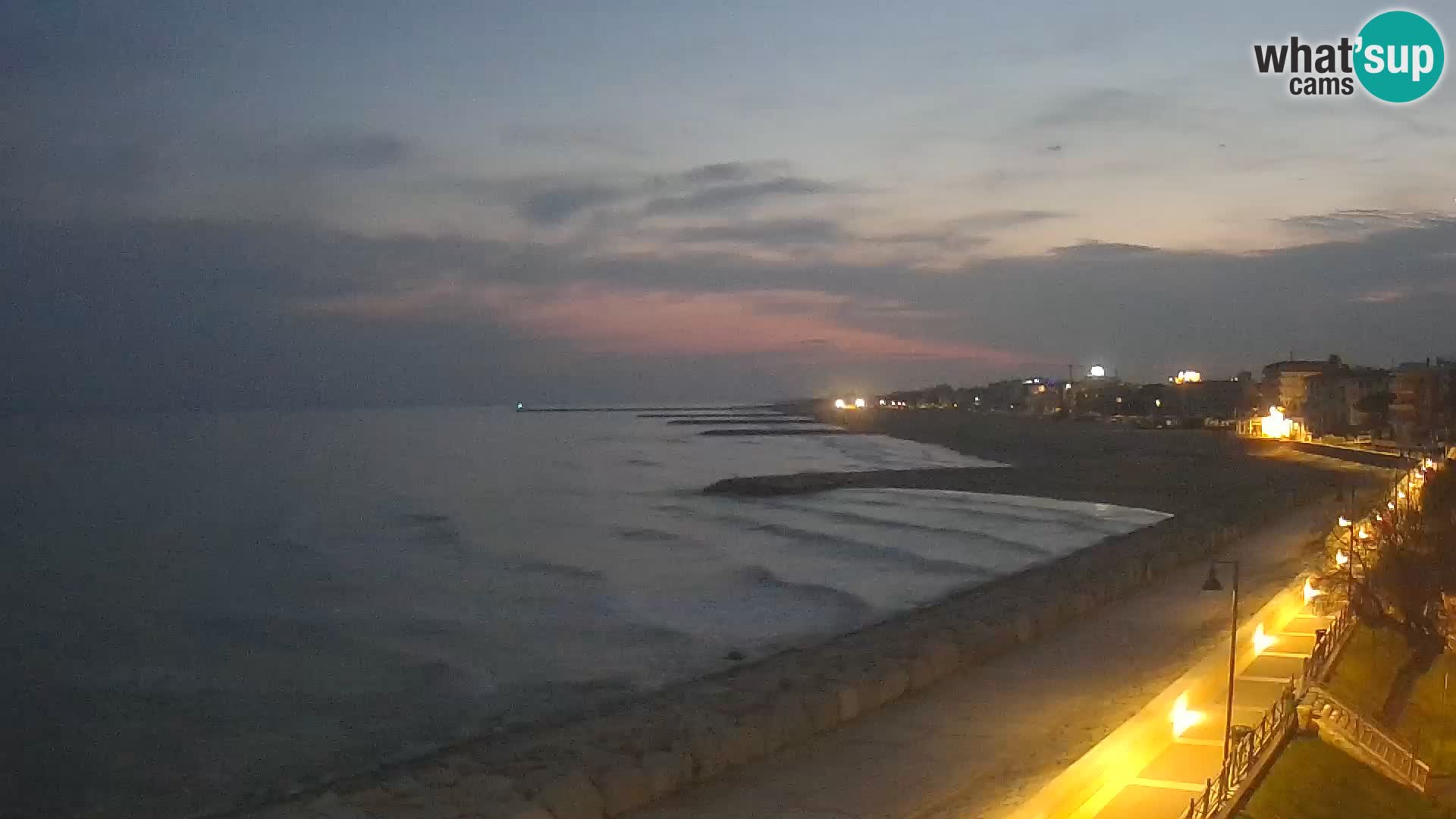 Webcam Caorle Ponente – Vista desde Marinai di Caorle