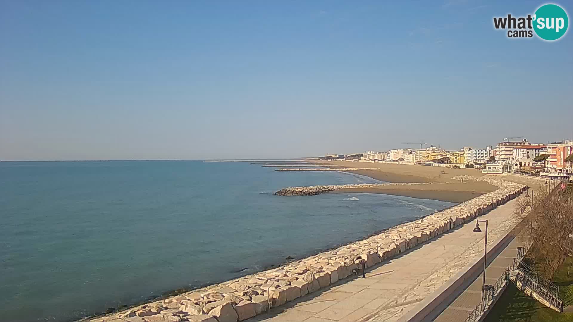 Web kamera Caorle Ponente – pogled sa “Marinai di Caorle”