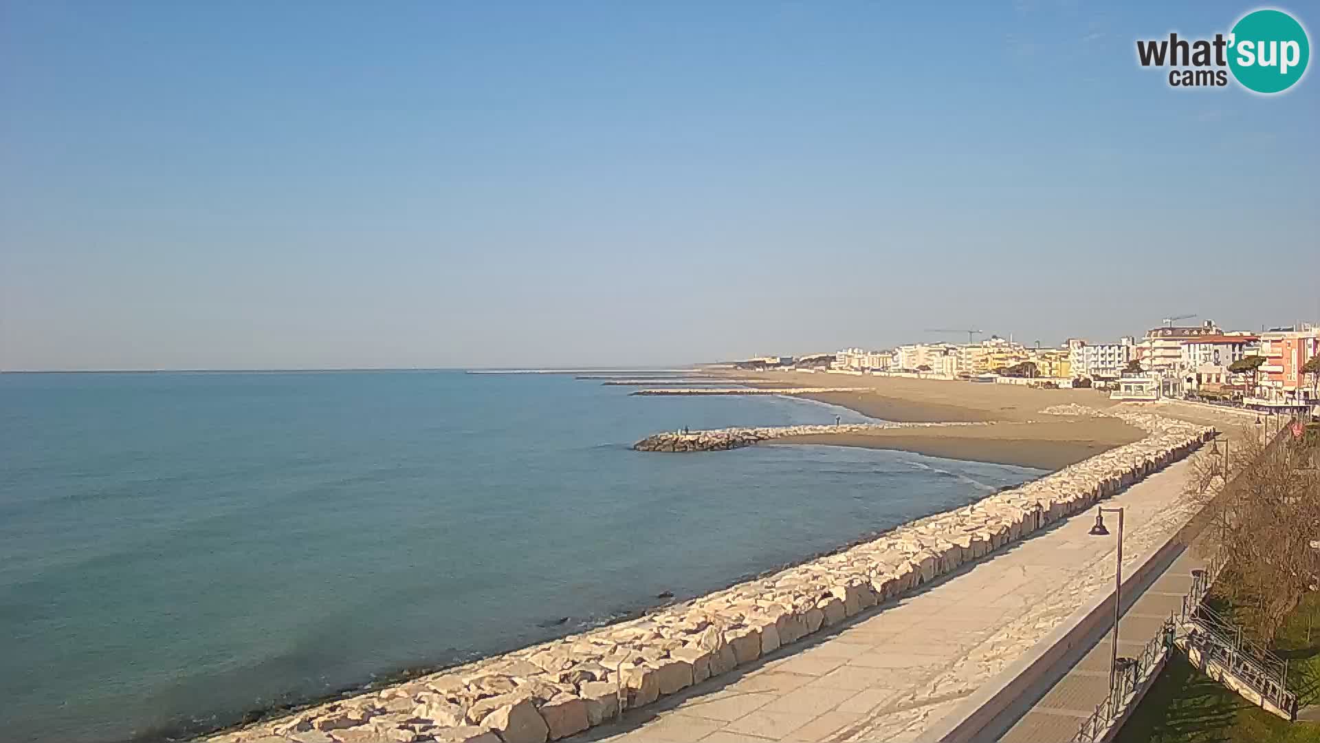 Webcam Caorle Ponente – panorama dall’ASS. Marinai di Caorle