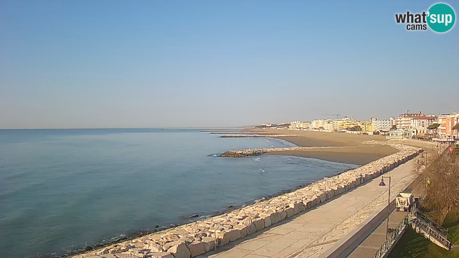 Kamera Caorle Ponente – Pogled iz “Marinai di Caorle”