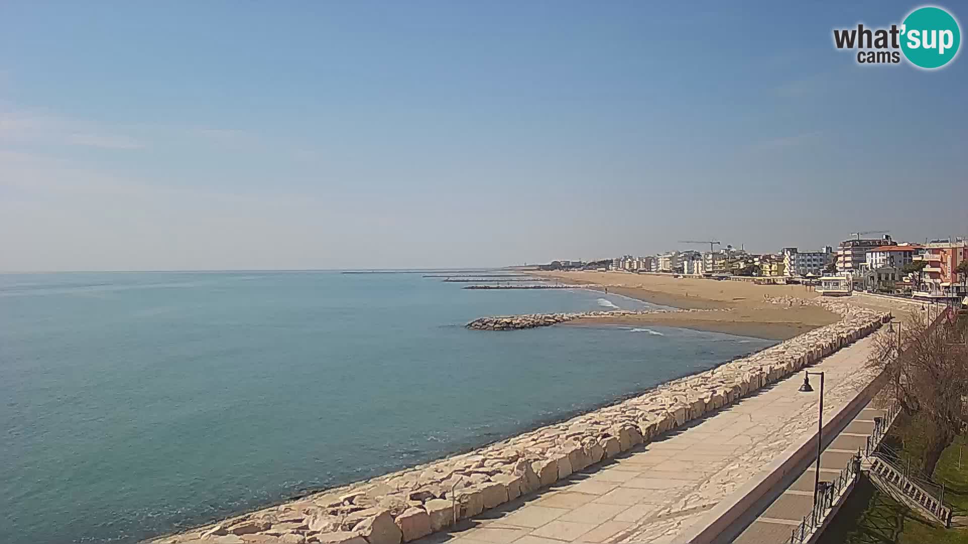 Webcam Caorle Ponente – View from Marinai di Caorle