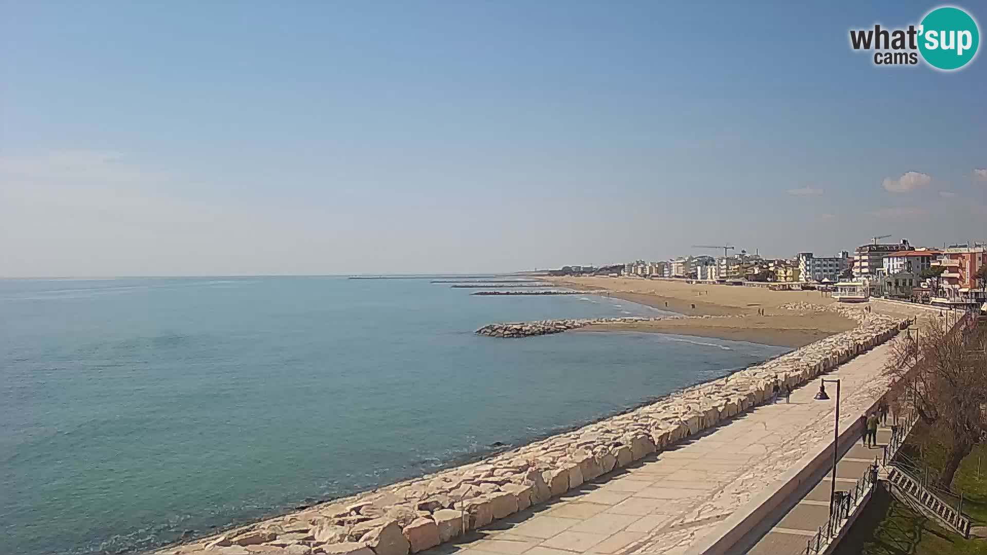 Webcam Caorle Ponente – View from Marinai di Caorle