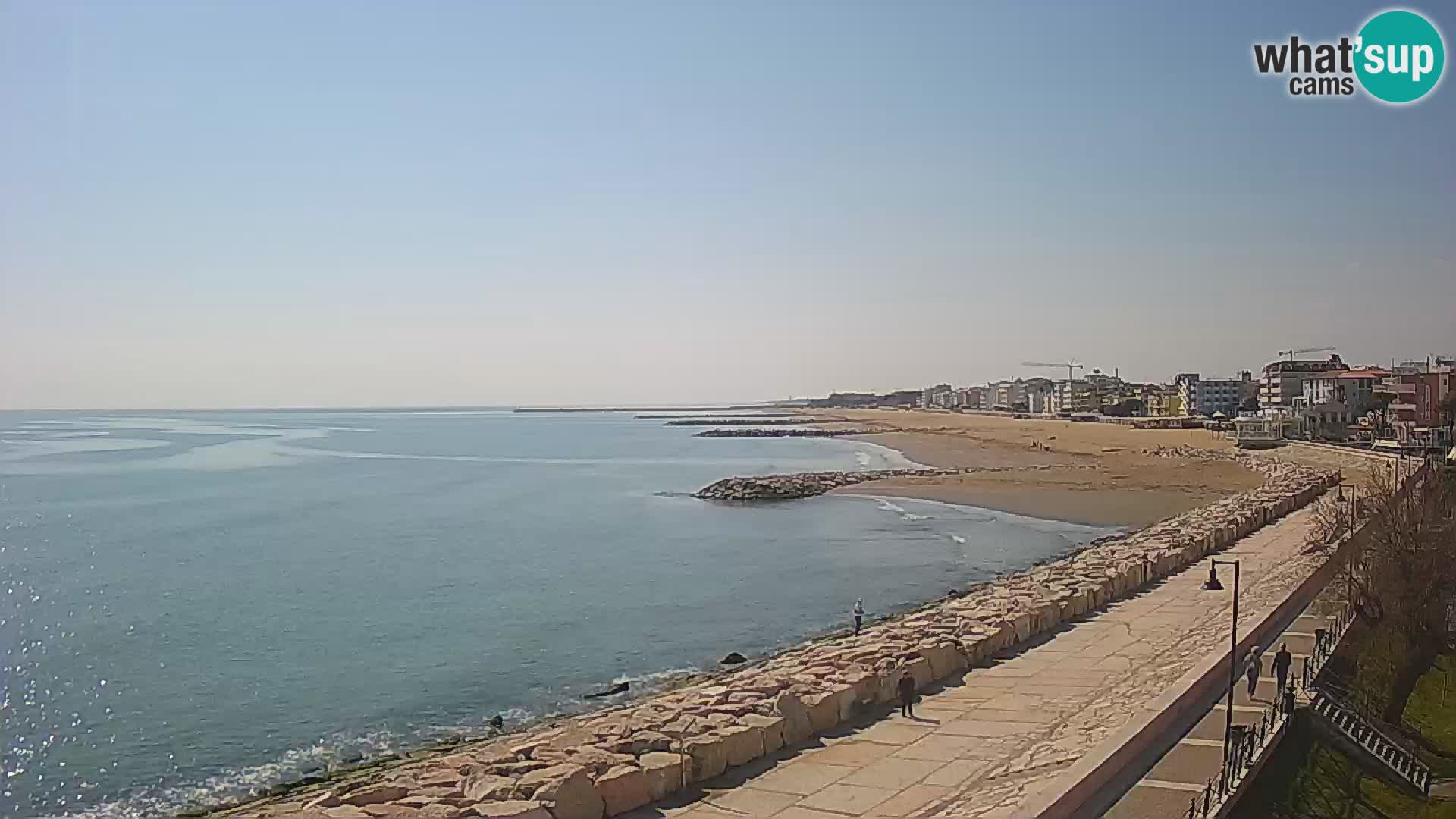 Webcam Caorle Ponente – Vista desde Marinai di Caorle
