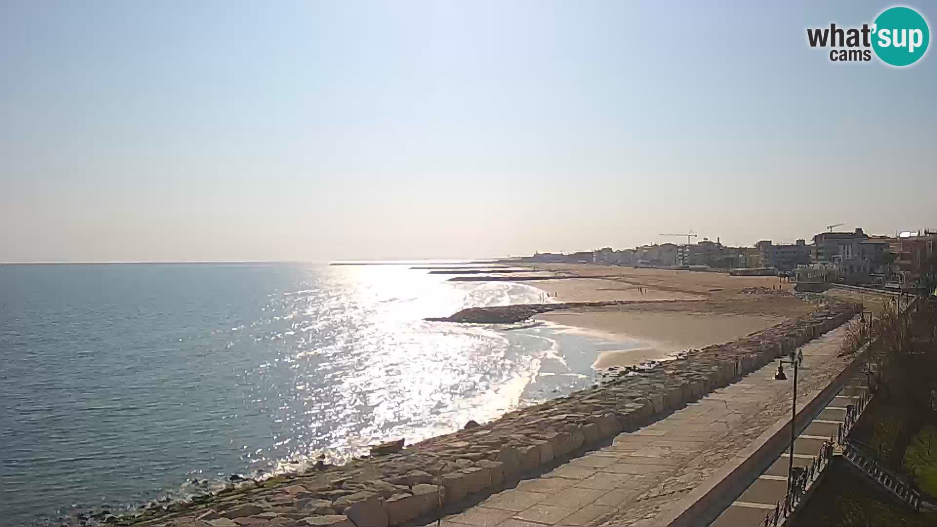 Webcam Caorle Ponente – Vista desde Marinai di Caorle