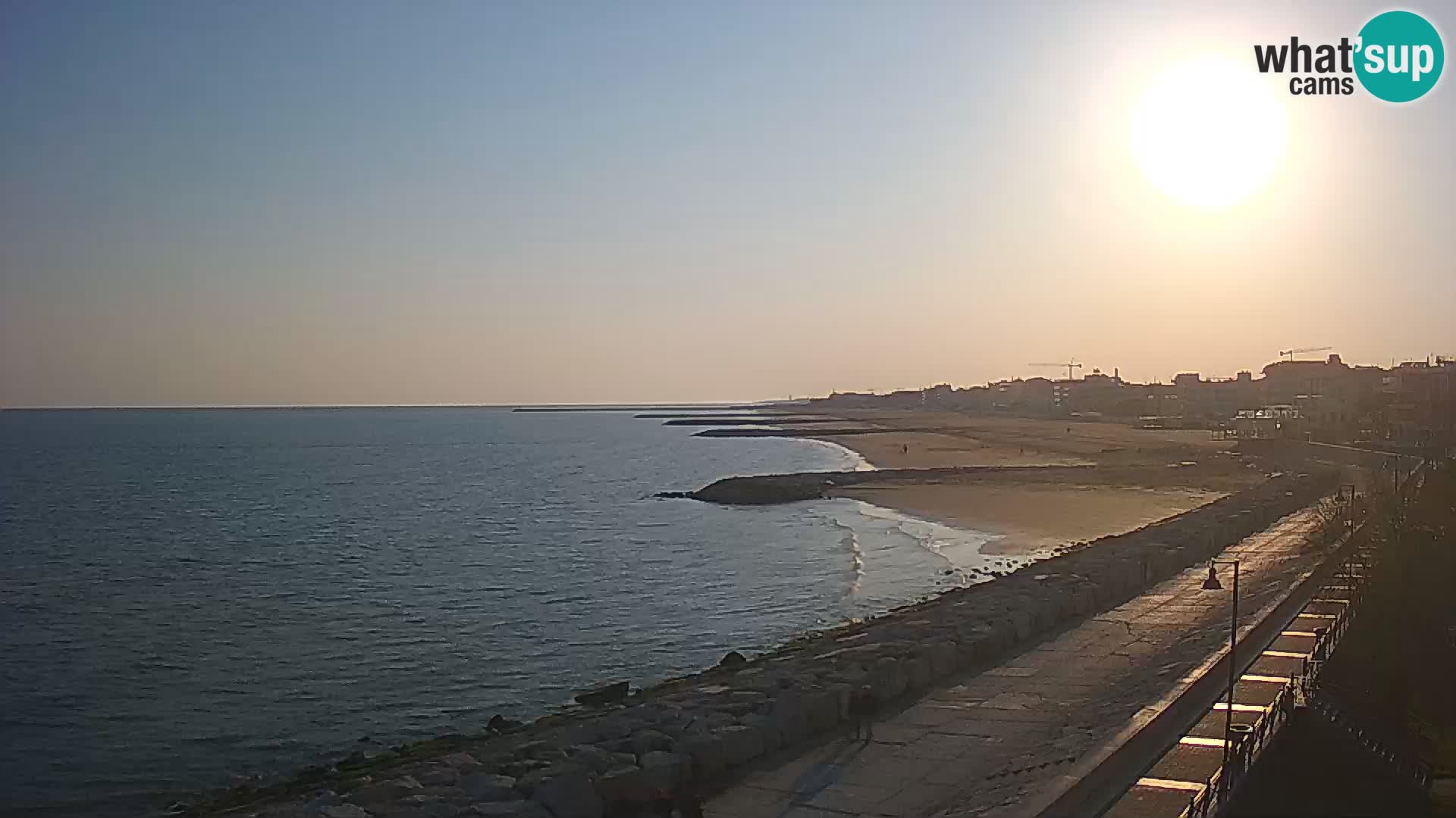 Webcam Caorle Ponente – View from Marinai di Caorle