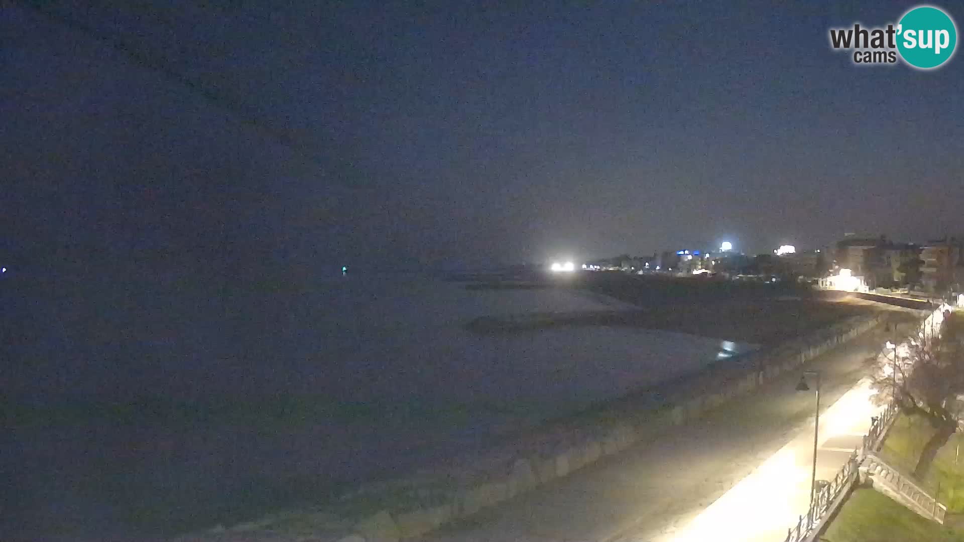 Webcam Caorle Ponente – Blick von Marinai di Caorle