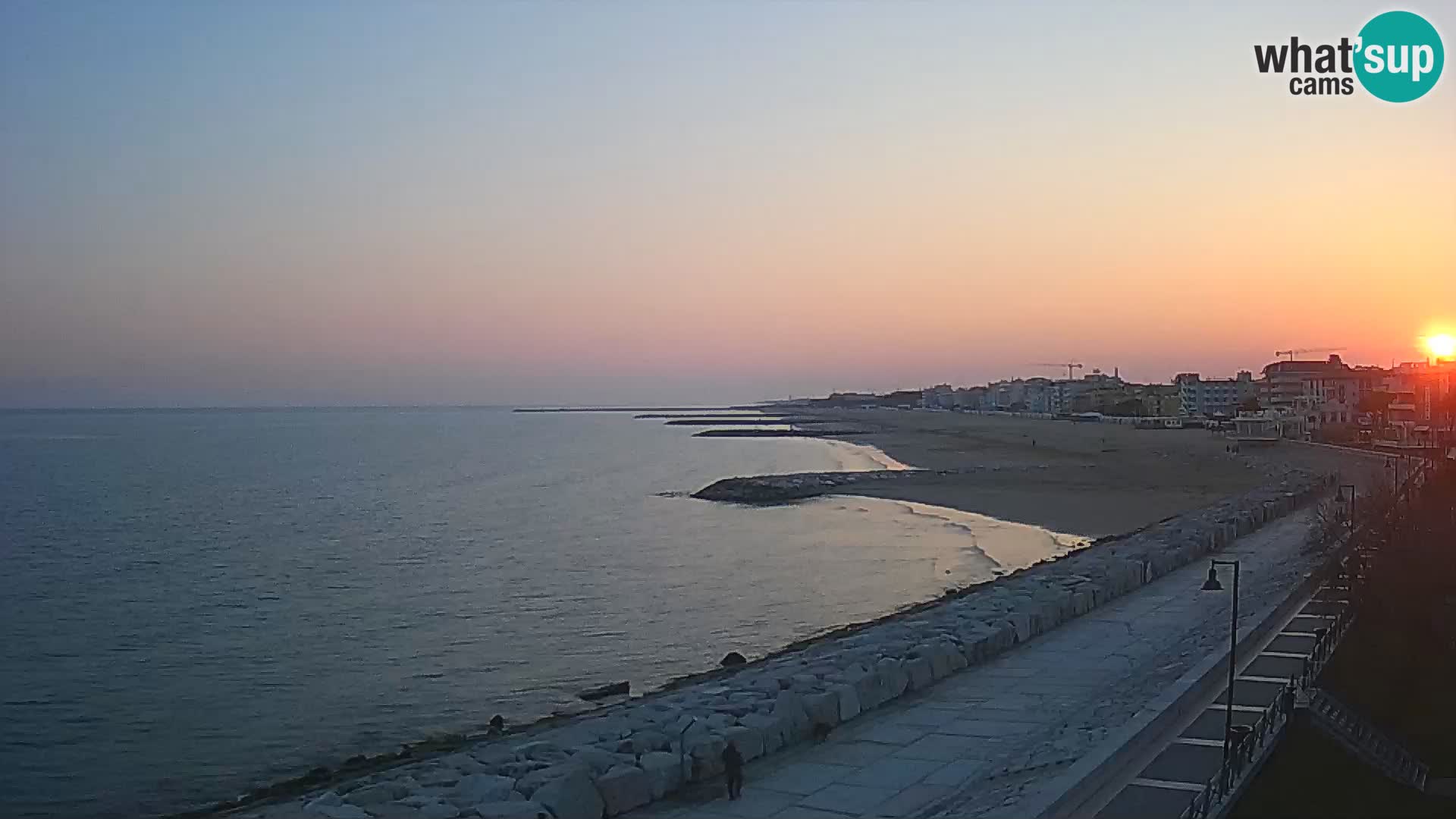 Webcam Caorle Ponente – Vista desde Marinai di Caorle