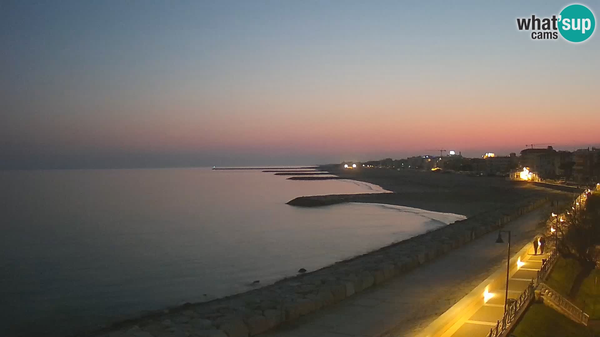 Webcam Caorle Ponente – Vista desde Marinai di Caorle