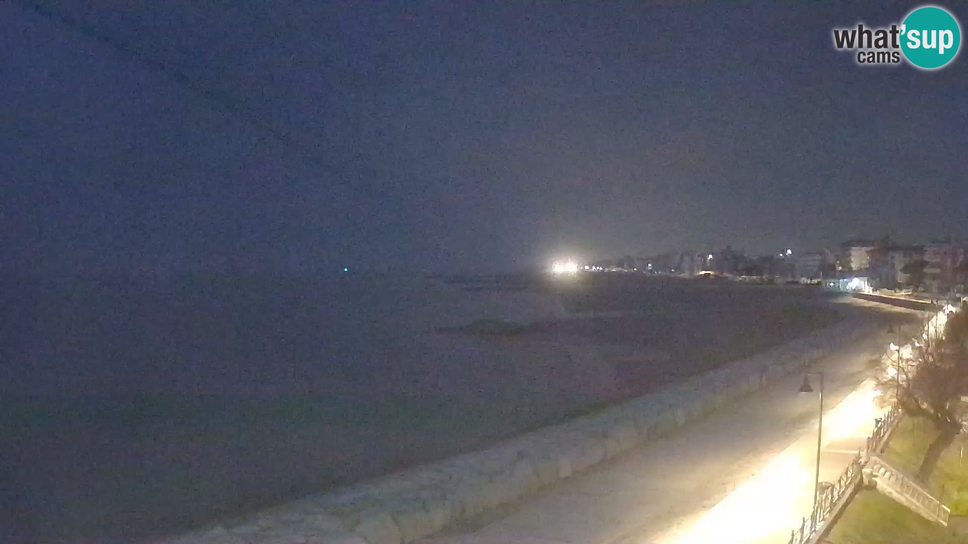 Webcam Caorle Ponente – Blick von Marinai di Caorle