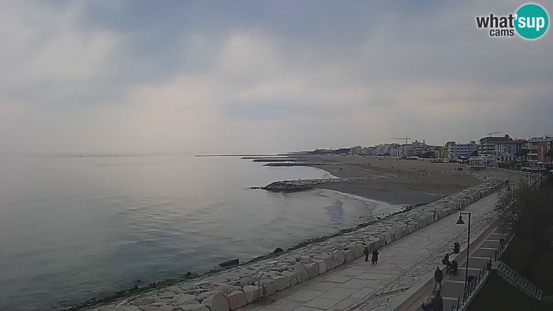 Kamera Caorle Ponente – Pogled iz “Marinai di Caorle”