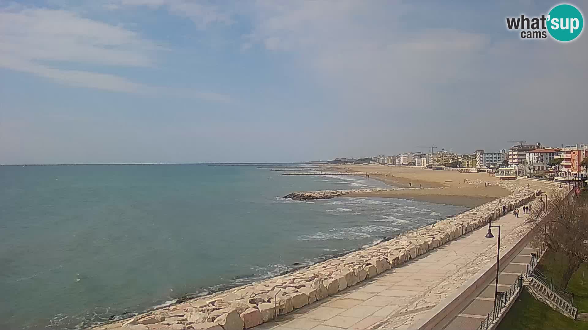 Webcam Caorle Ponente – View from Marinai di Caorle
