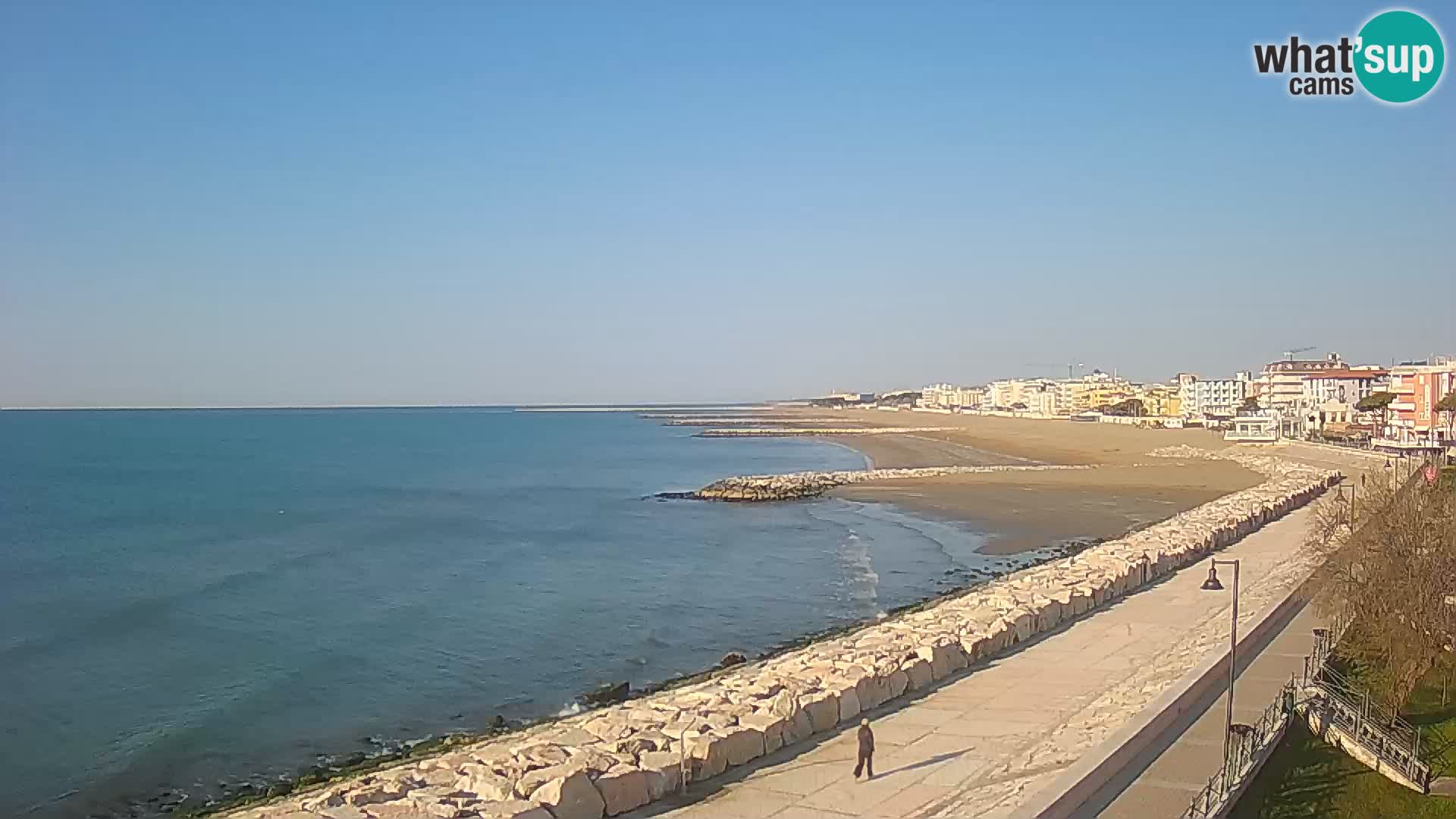 Webcam Caorle Ponente – panorama dall’ASS. Marinai di Caorle