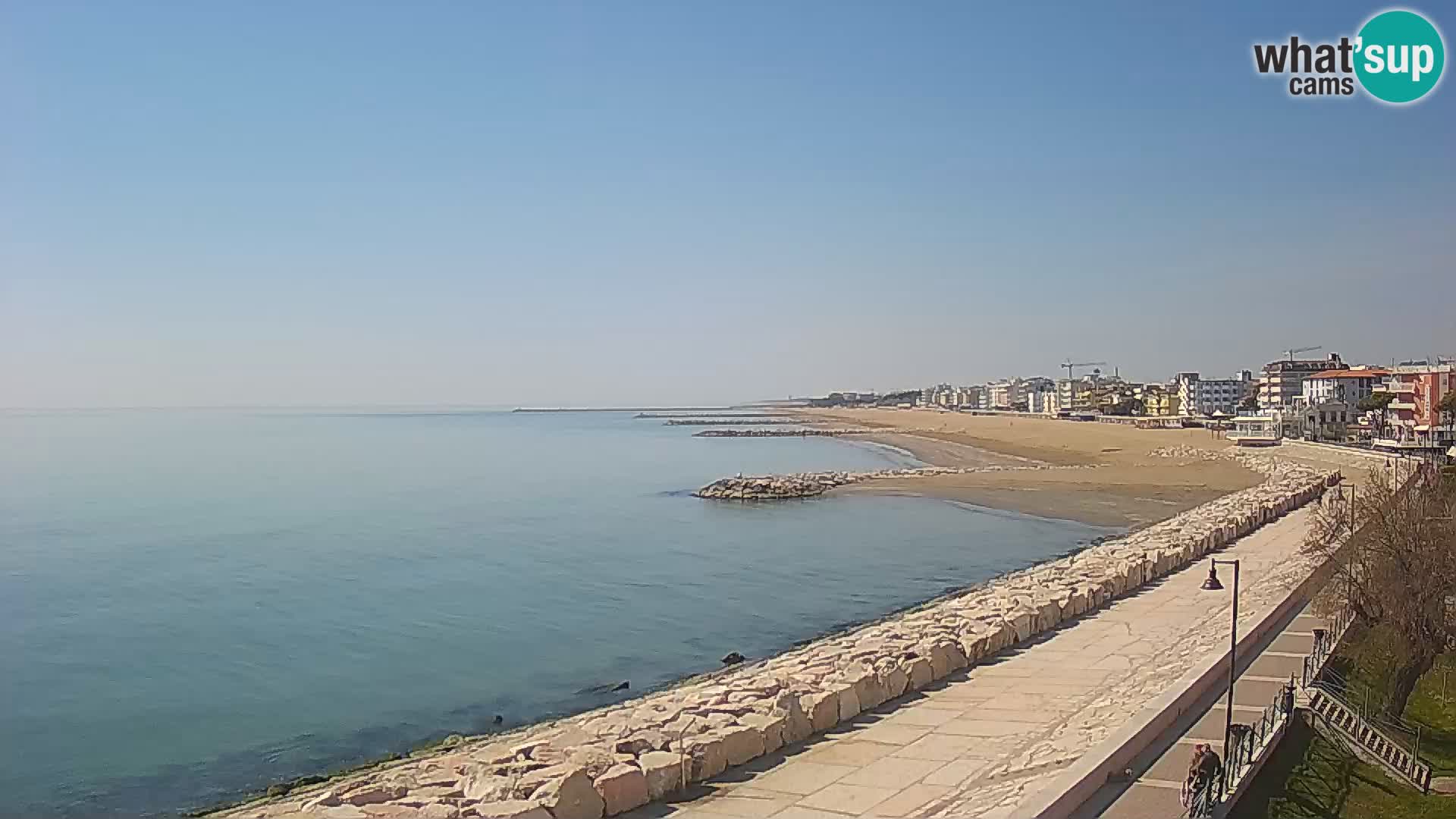 Webcam Caorle Ponente – panorama dall’ASS. Marinai di Caorle