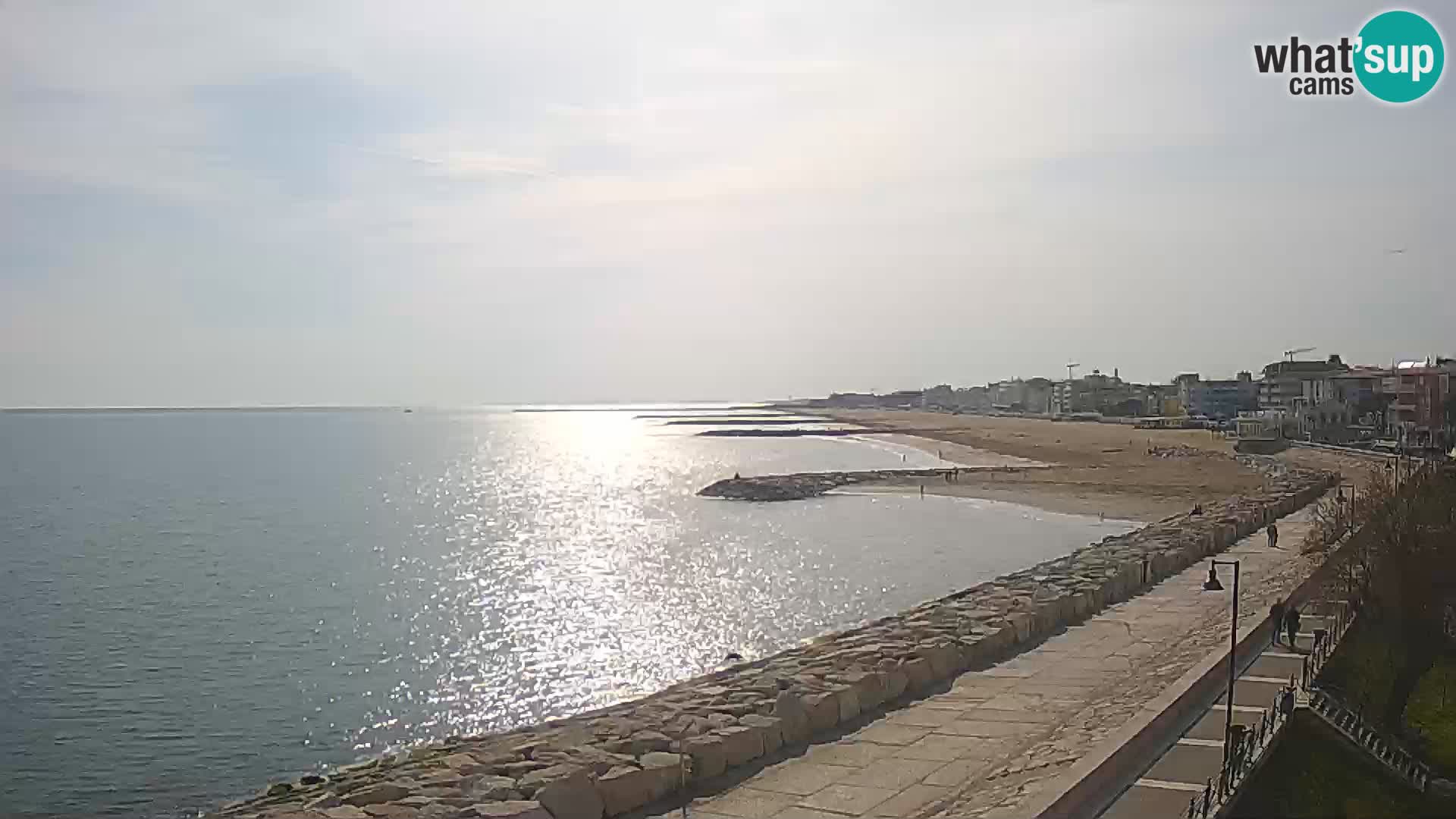 Webcam Caorle Ponente – panorama dall’ASS. Marinai di Caorle