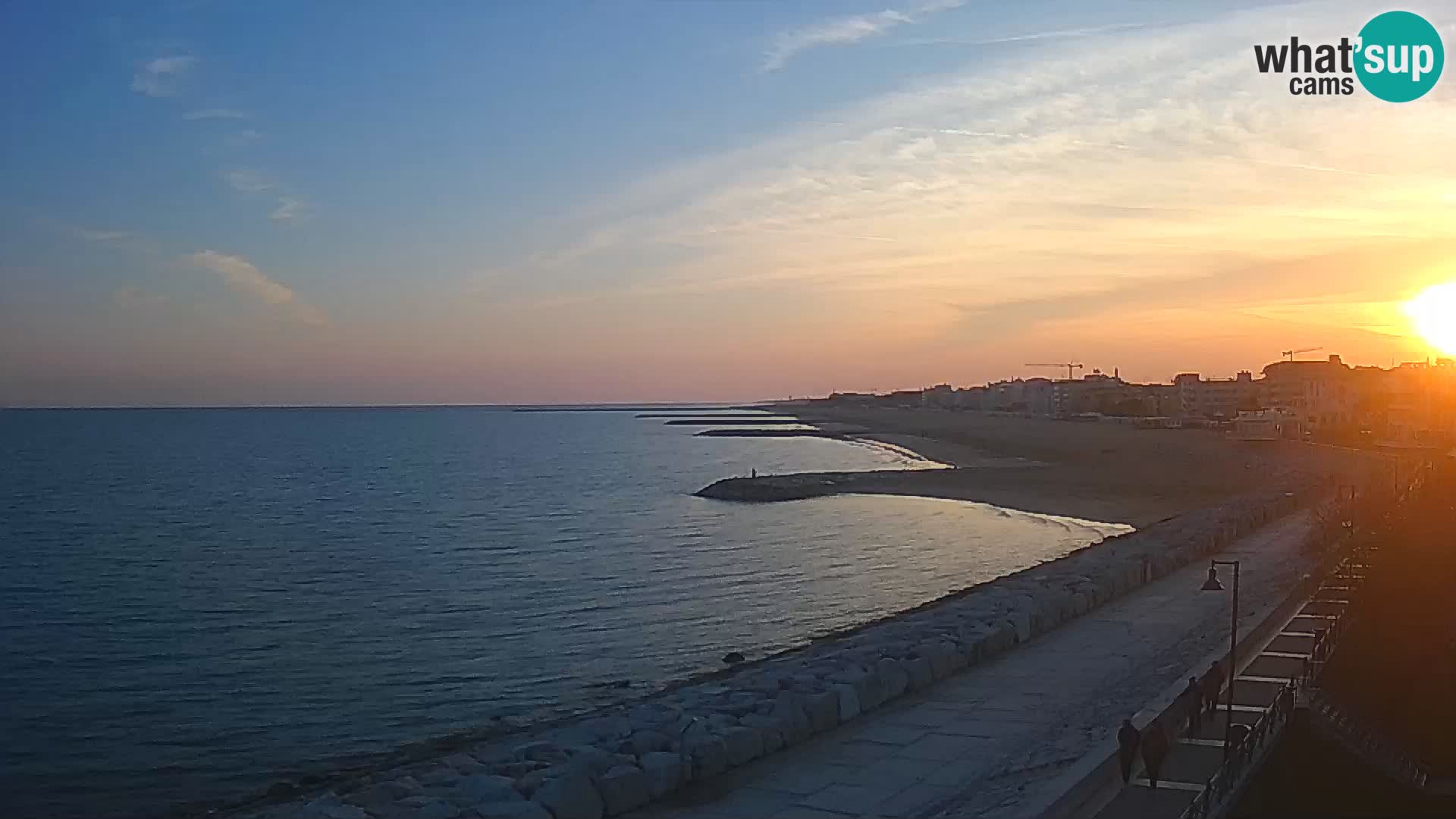 Webcam Caorle Ponente – Vista desde Marinai di Caorle