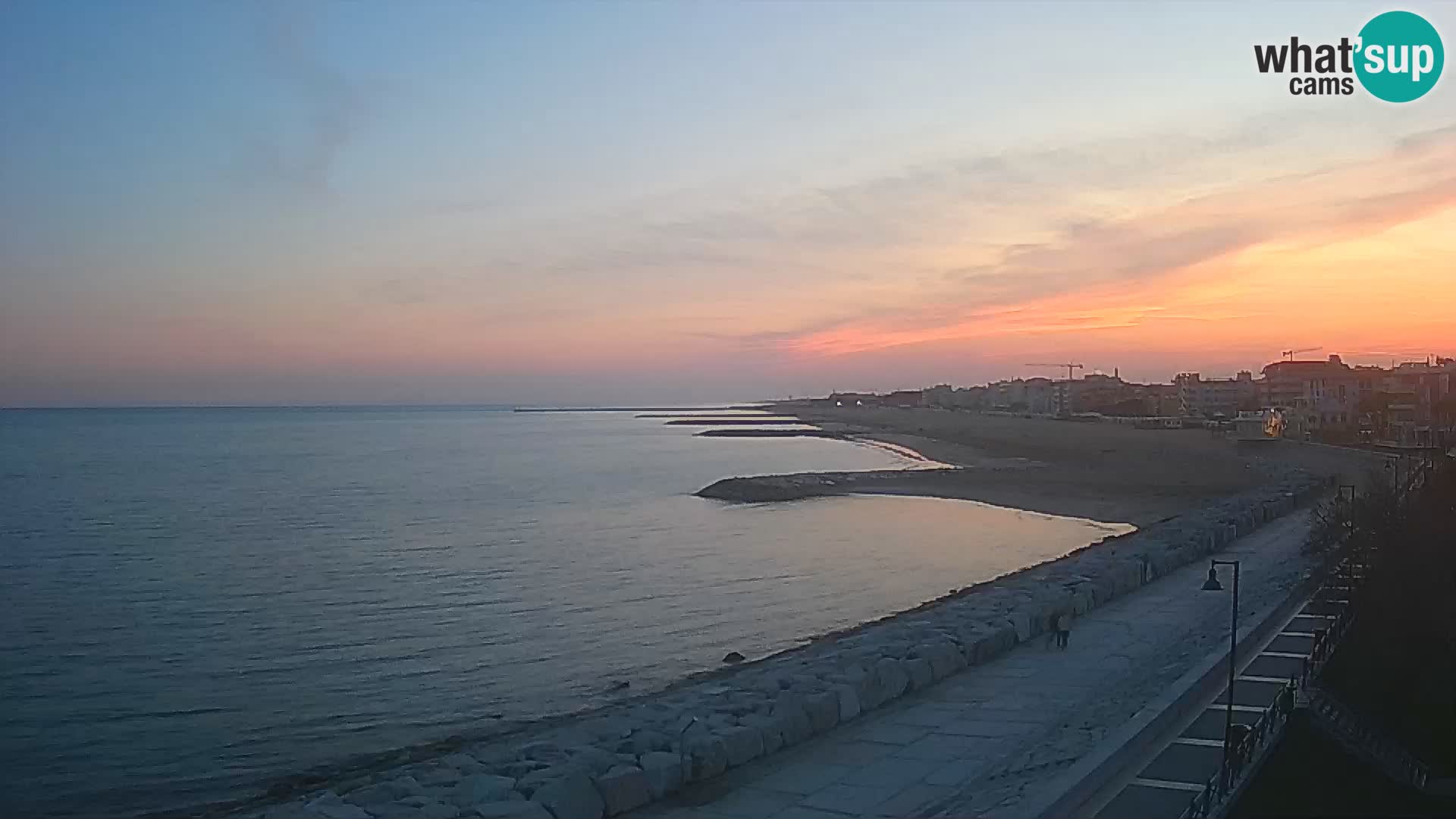 Webcam Caorle Ponente – View from Marinai di Caorle