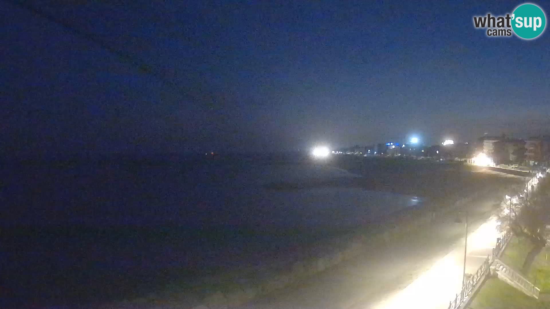 Webcam Caorle Ponente – Vue depuis les Marinai di Caorle