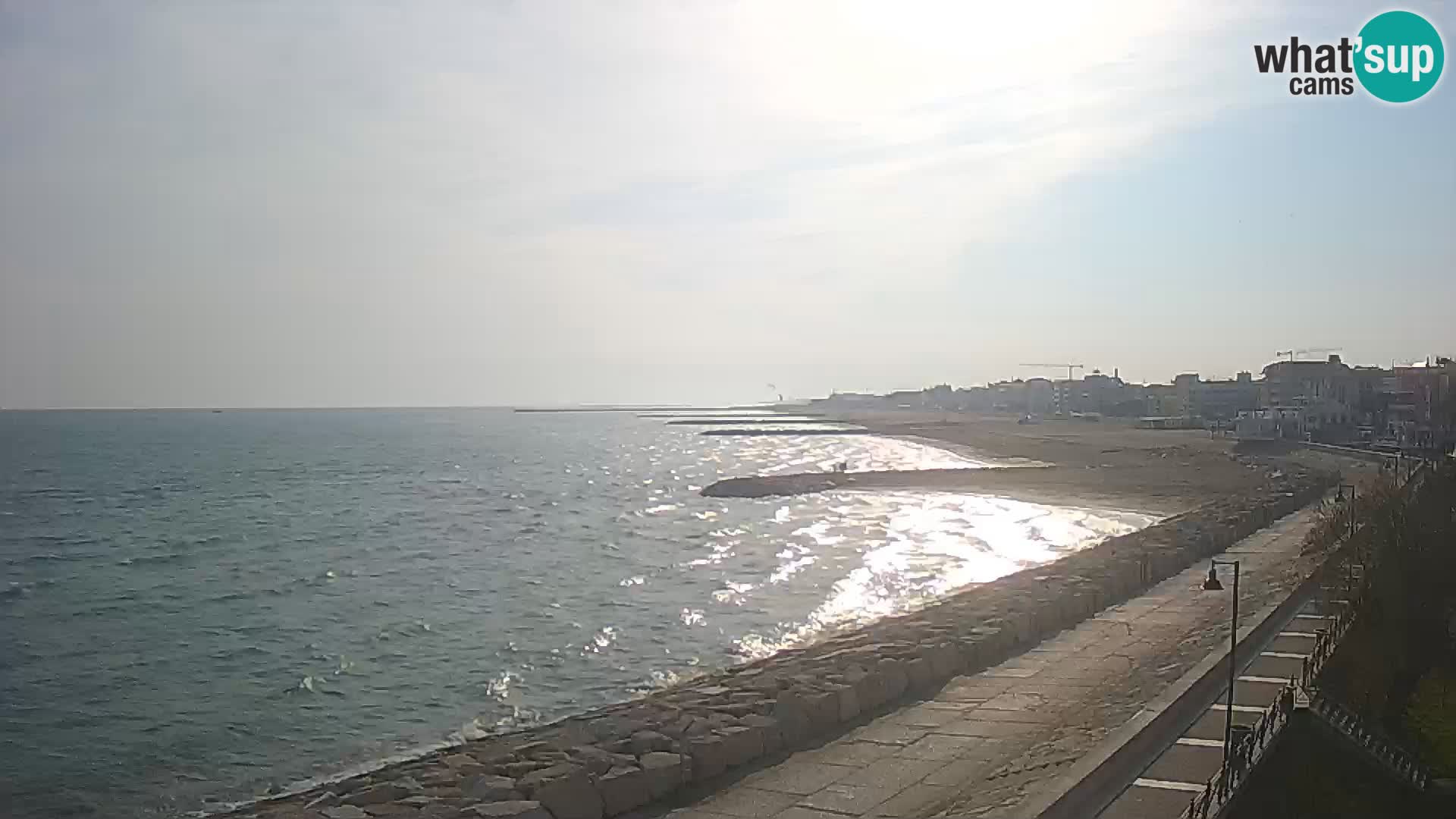 Webcam Caorle Ponente – Vista desde Marinai di Caorle