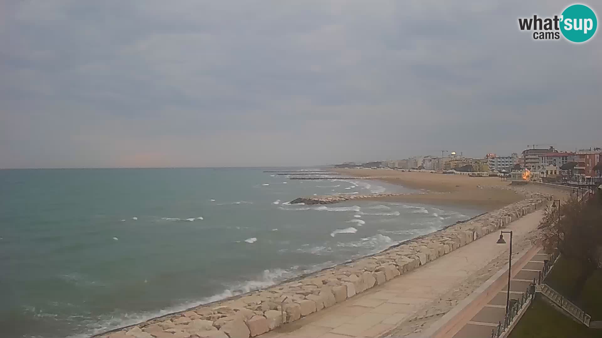 Webcam Caorle Ponente – View from Marinai di Caorle