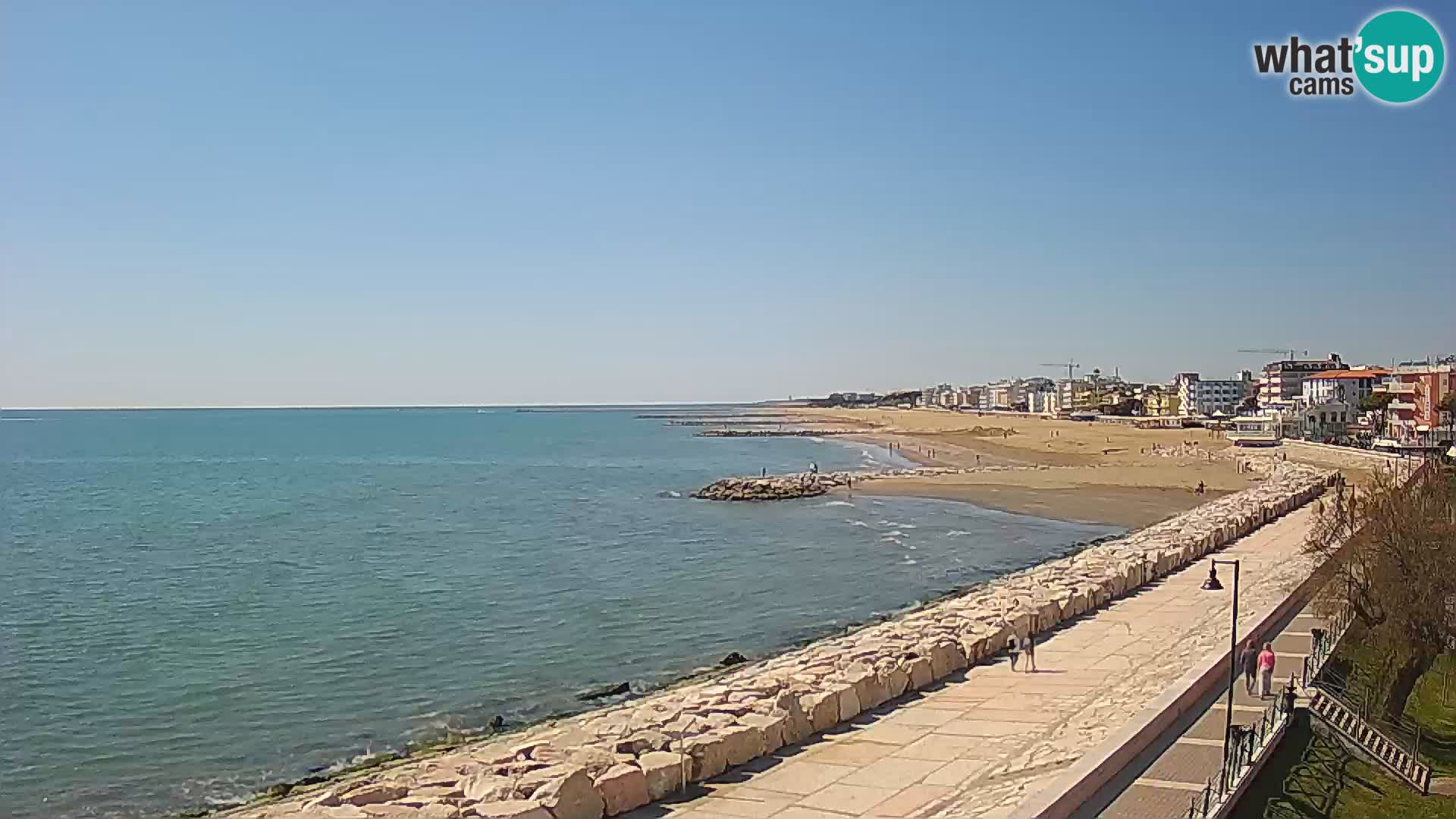 Kamera Caorle Ponente – Pogled iz “Marinai di Caorle”