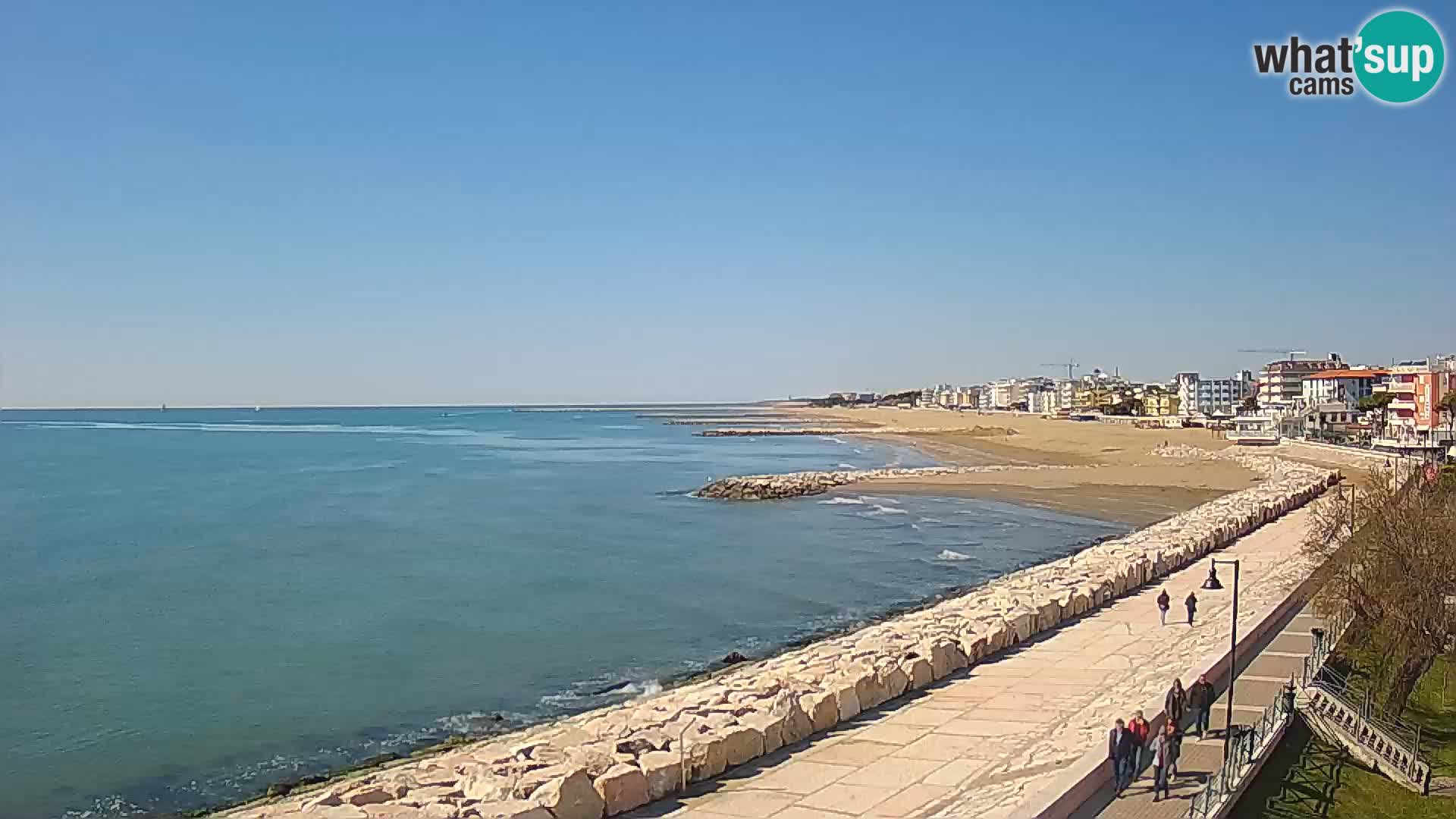 Webcam Caorle Ponente – View from Marinai di Caorle