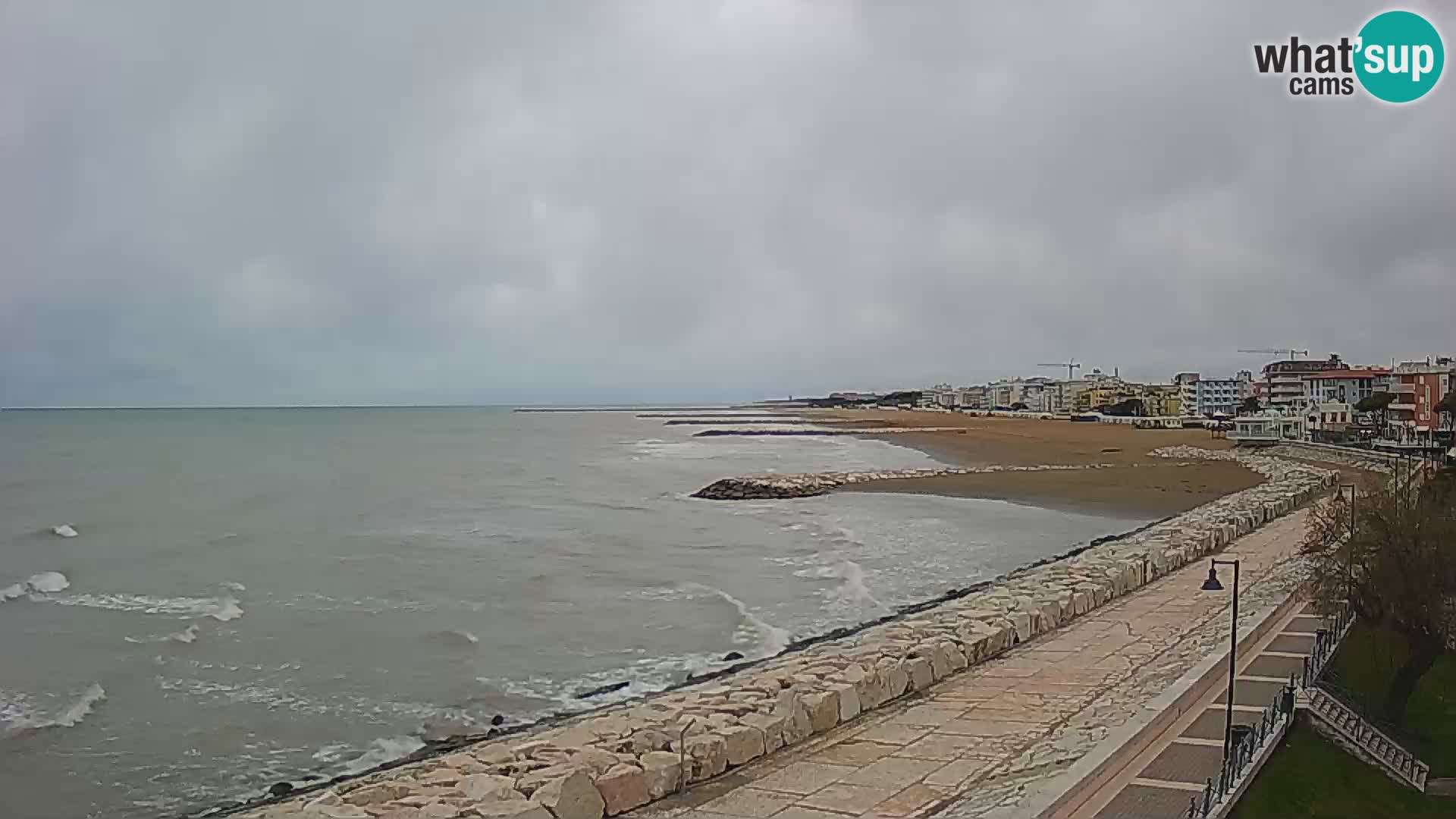 Webcam Caorle Ponente – View from Marinai di Caorle
