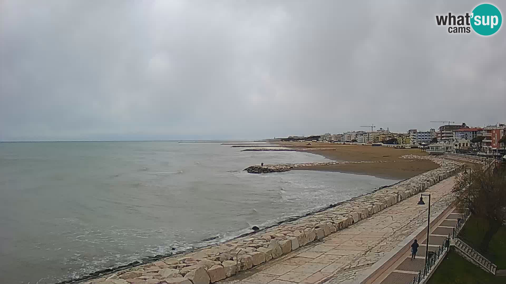Webcam Caorle Ponente – View from Marinai di Caorle