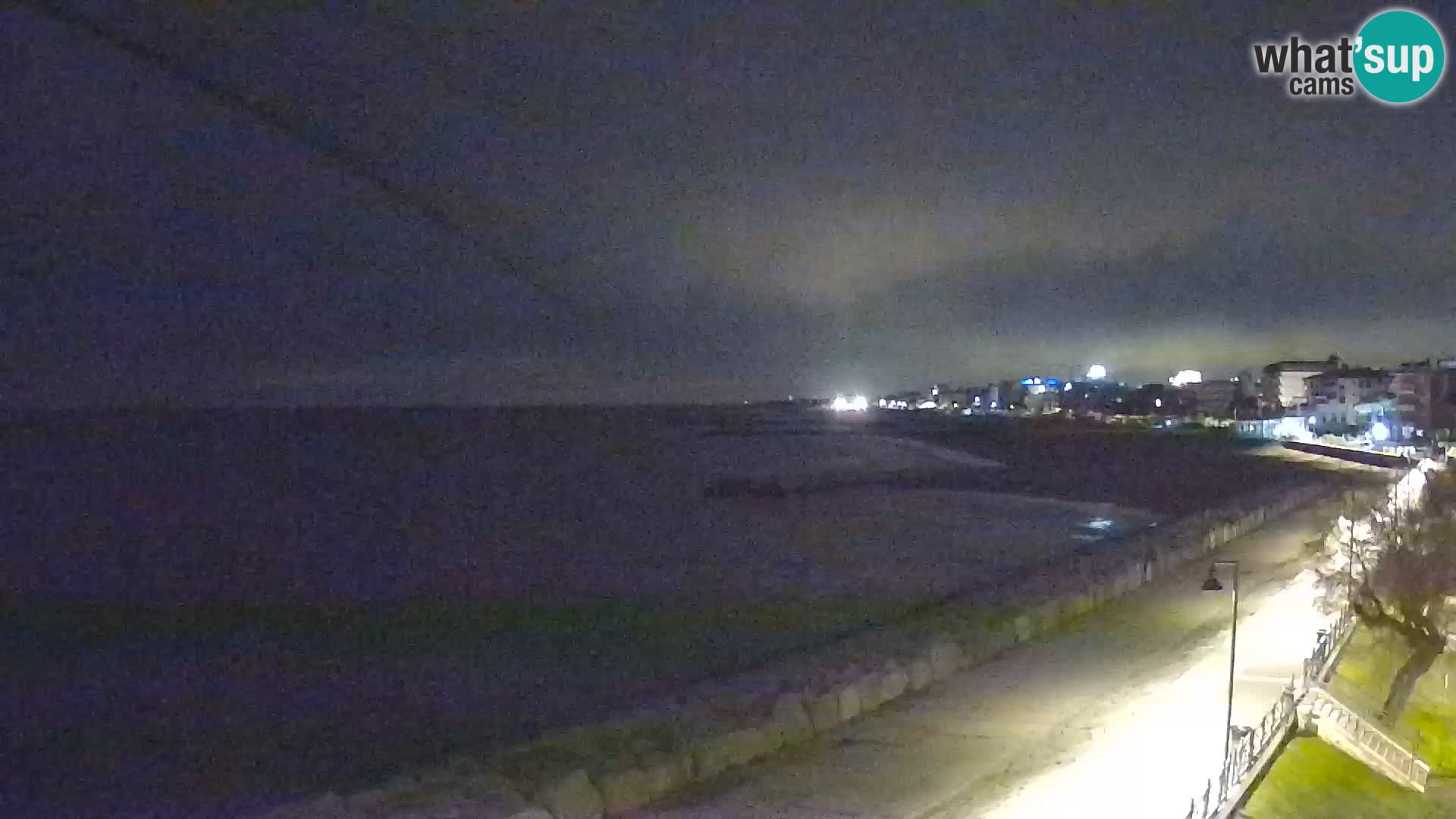 Webcam Caorle Ponente – Blick von Marinai di Caorle