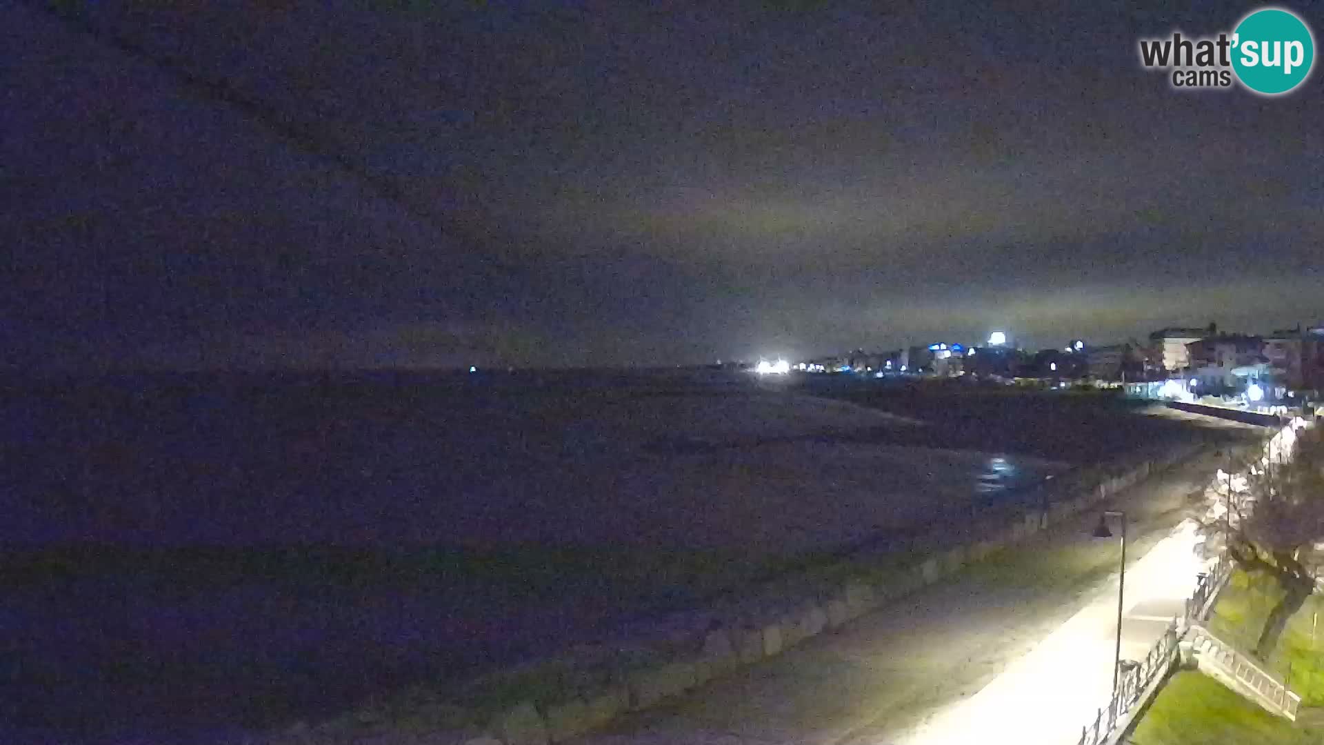 Webcam Caorle Ponente – Blick von Marinai di Caorle