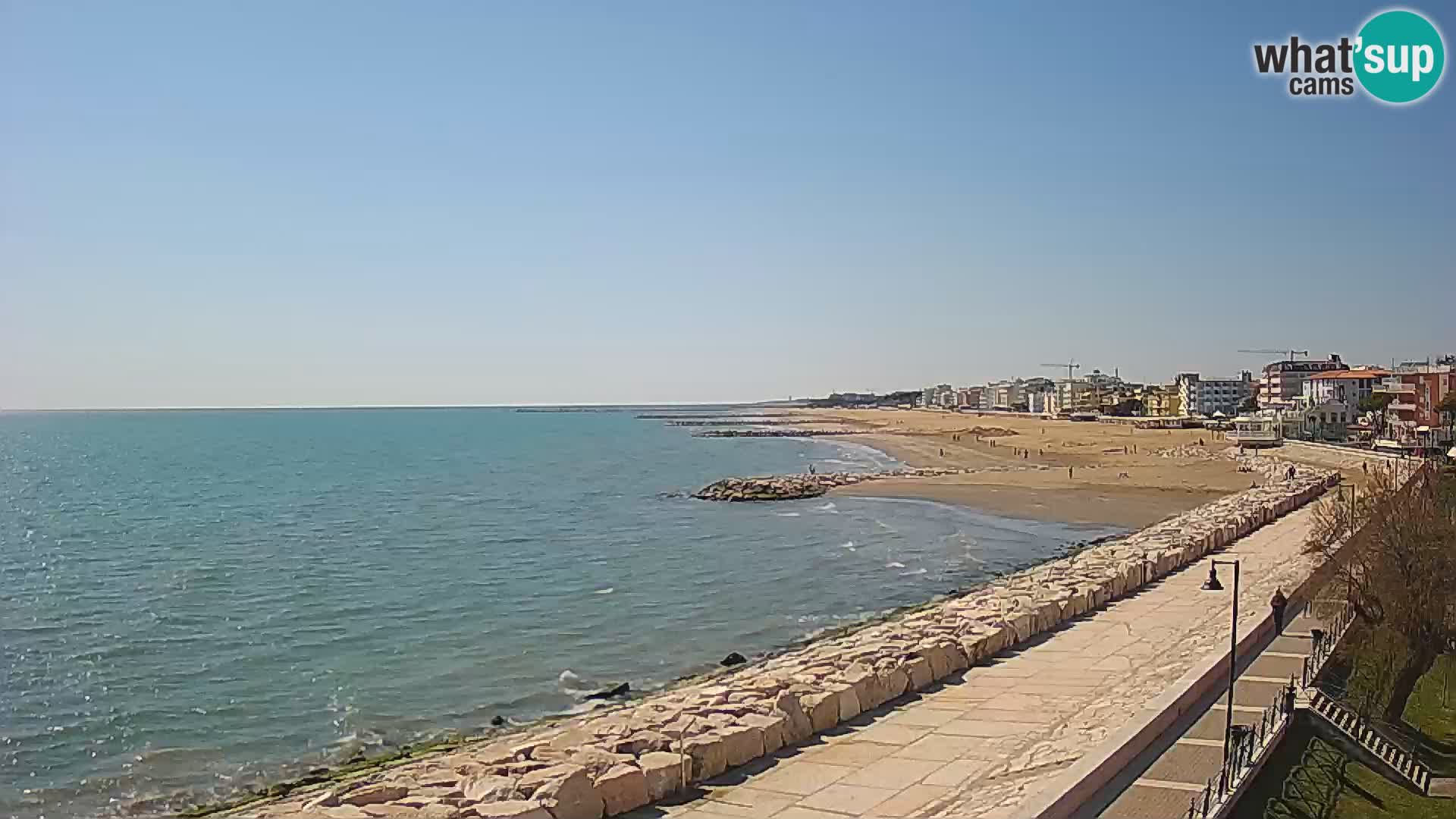 Kamera Caorle Ponente – Pogled iz “Marinai di Caorle”