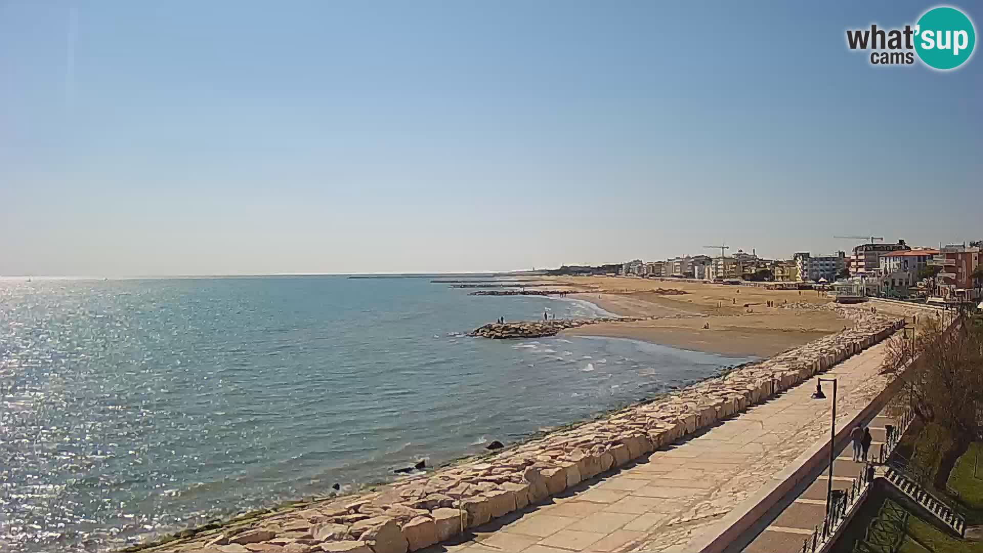 Webcam Caorle Ponente – View from Marinai di Caorle