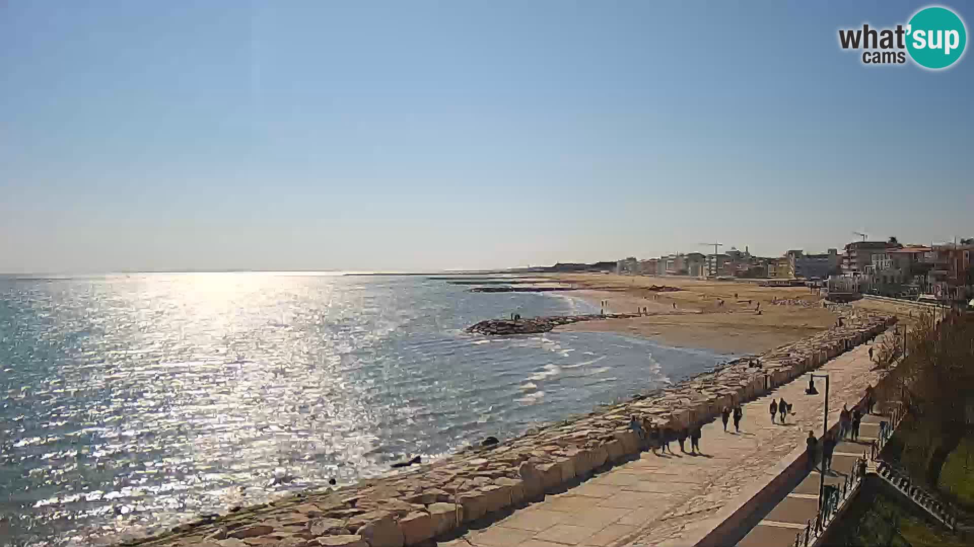 Webcam Caorle Ponente – Vista desde Marinai di Caorle