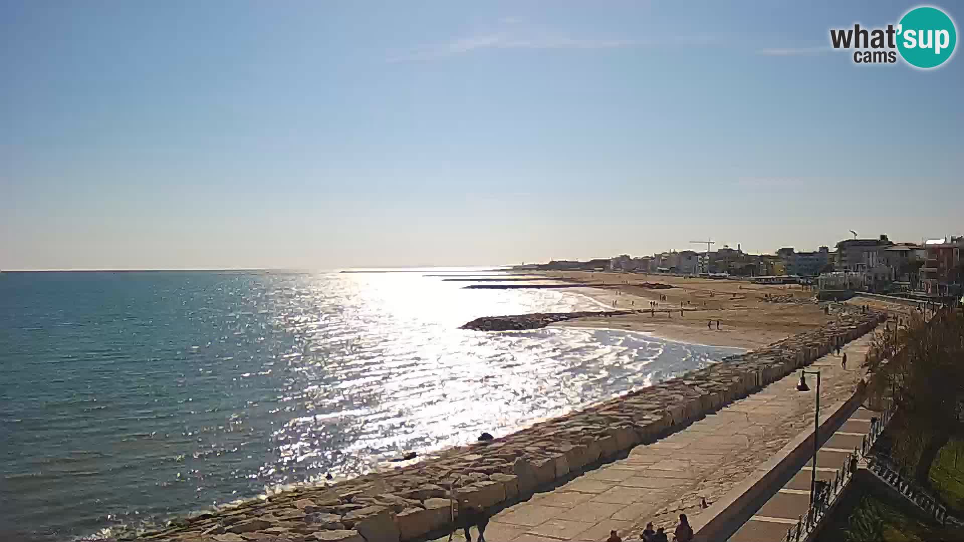 Webcam Caorle Ponente – View from Marinai di Caorle