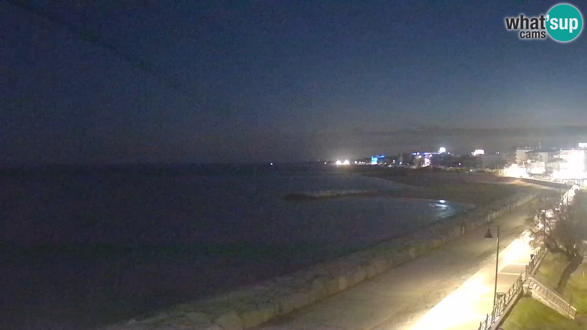 Webcam Caorle Ponente – Vue depuis les Marinai di Caorle