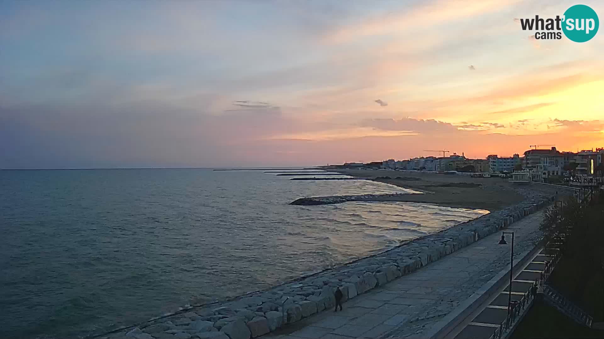Webcam Caorle Ponente – View from Marinai di Caorle