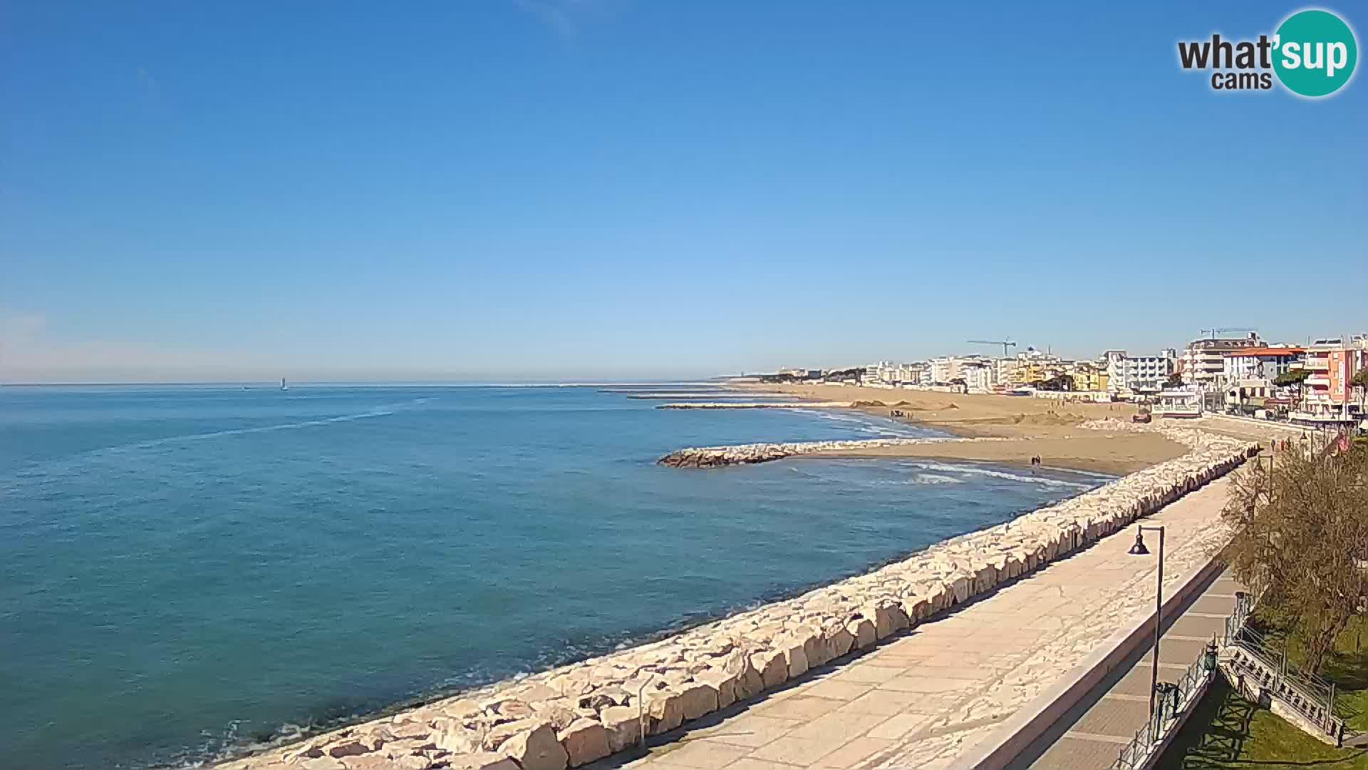 Webcam Caorle Ponente – panorama dall’ASS. Marinai di Caorle