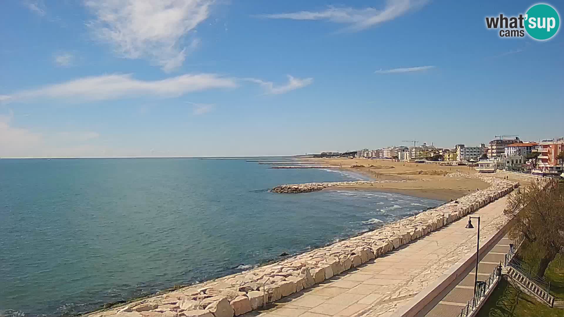 Webcam Caorle Ponente – panorama dall’ASS. Marinai di Caorle