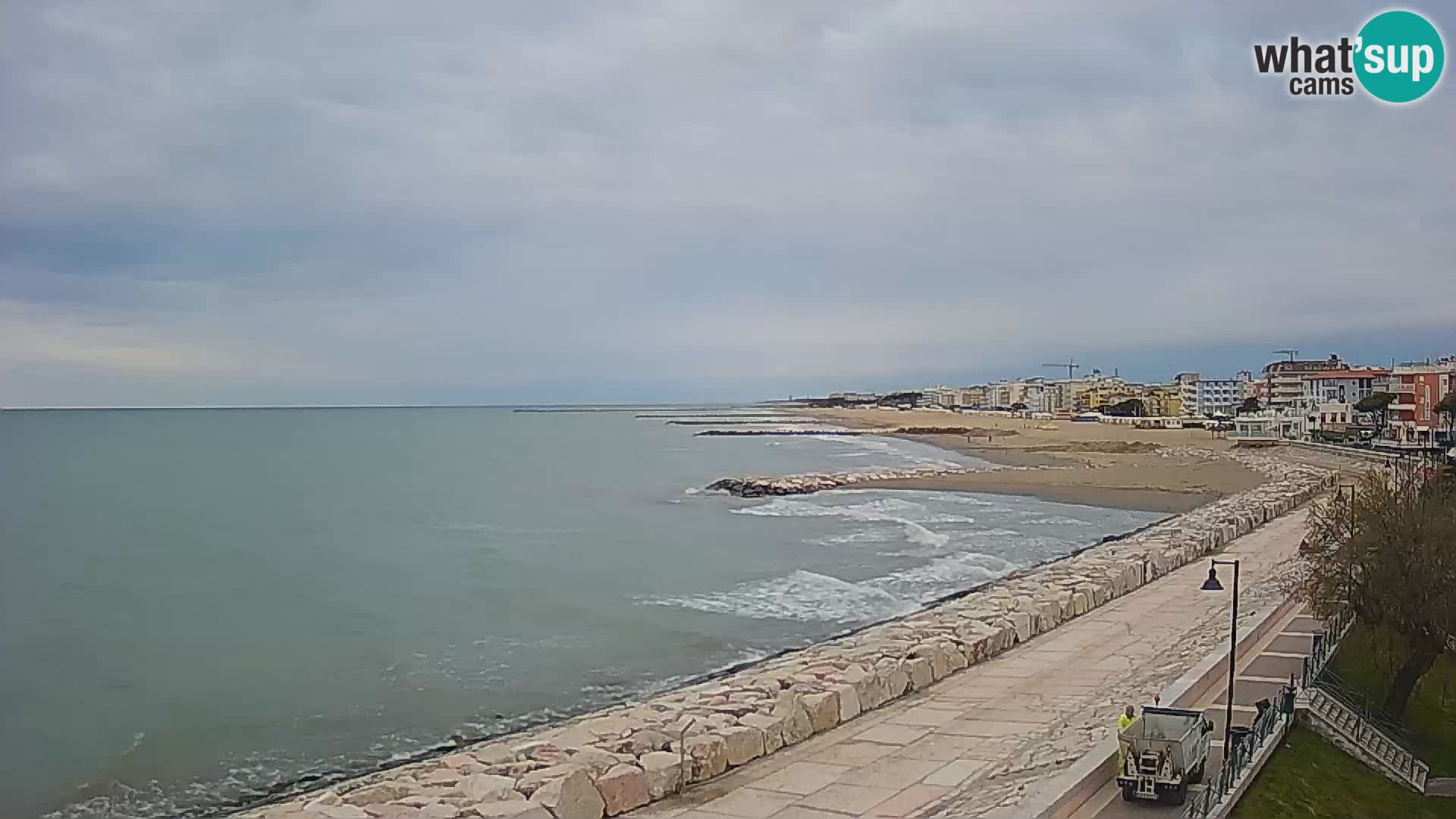 Webcam Caorle Ponente – View from Marinai di Caorle
