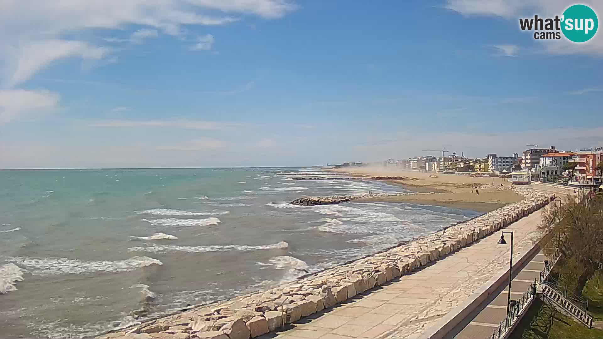 Kamera Caorle Ponente – Pogled iz “Marinai di Caorle”