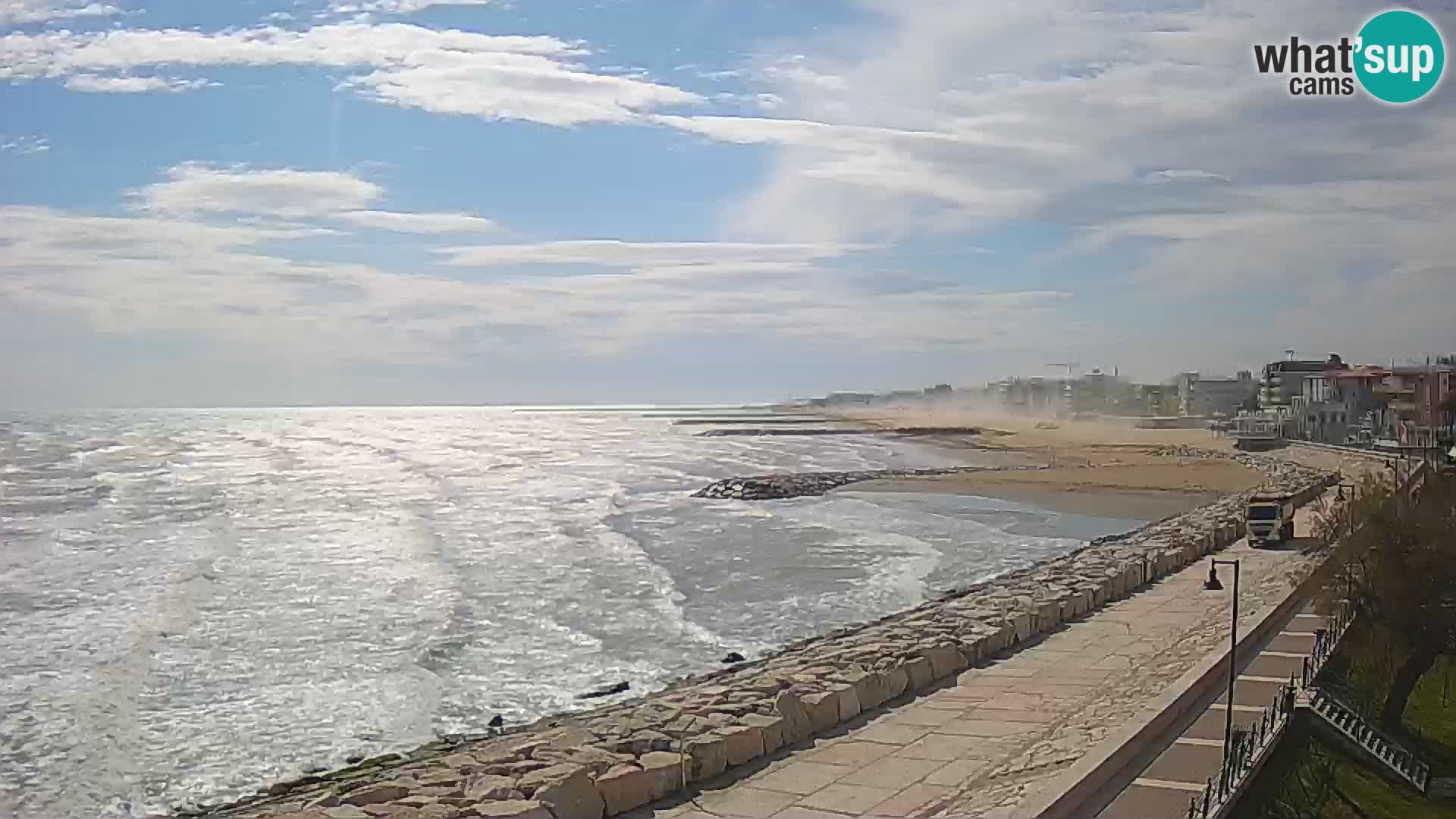 Webcam Caorle Ponente – View from Marinai di Caorle