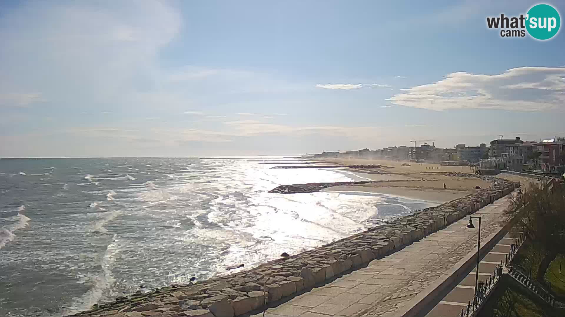 Webcam Caorle Ponente – panorama dall’ASS. Marinai di Caorle