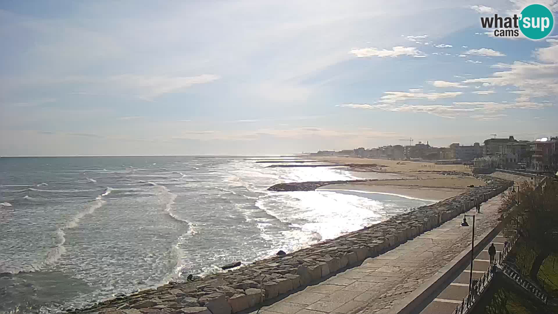 Webcam Caorle Ponente – Vista desde Marinai di Caorle