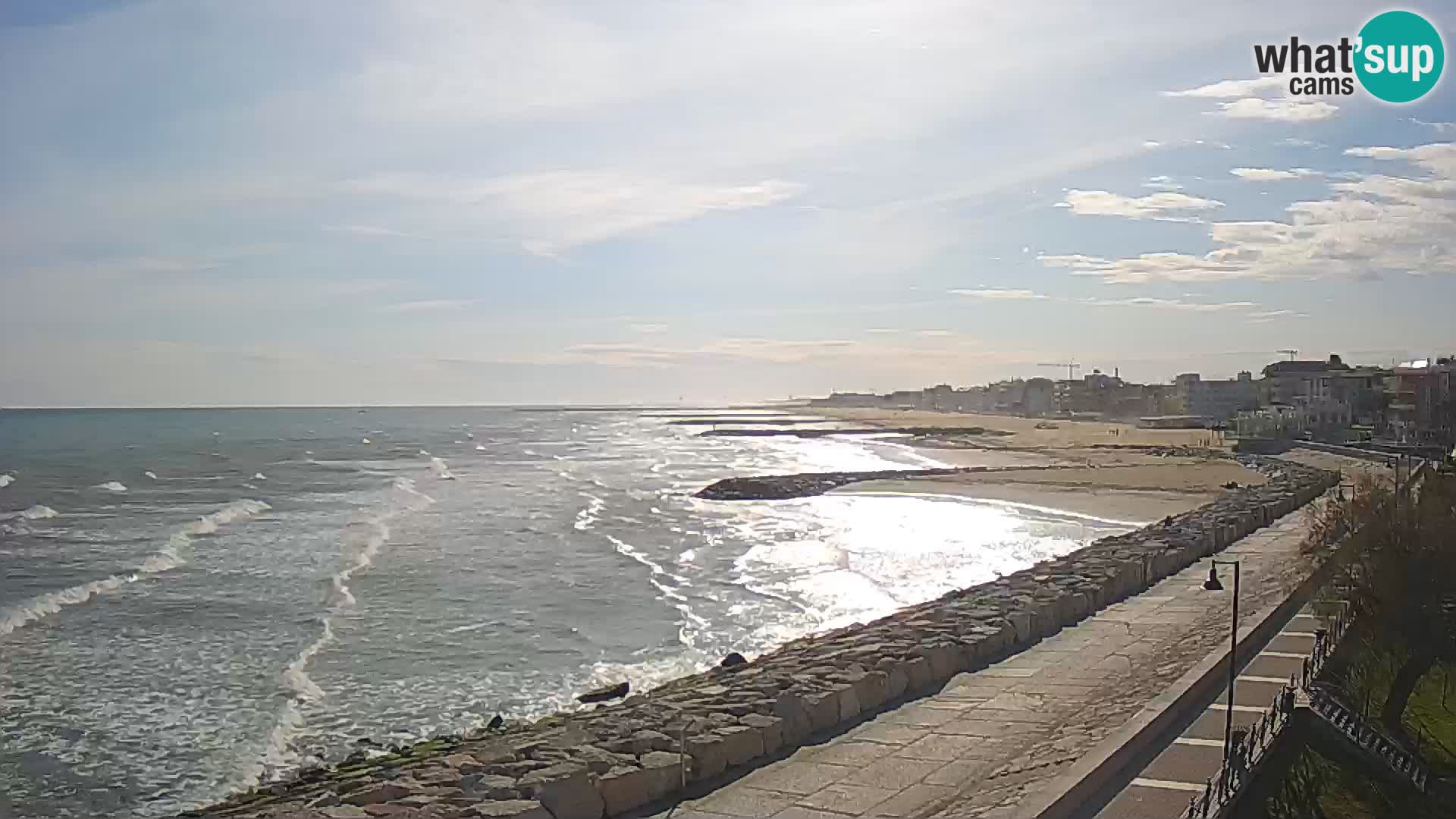 Webcam Caorle Ponente – panorama dall’ASS. Marinai di Caorle