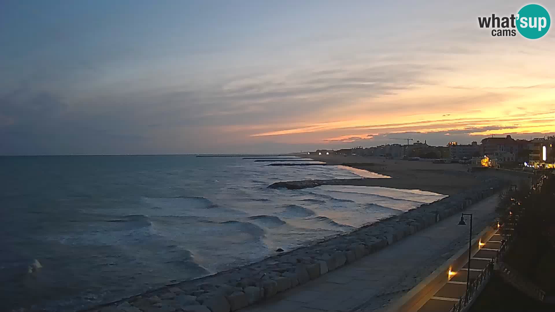 Webcam Caorle Ponente – panorama dall’ASS. Marinai di Caorle
