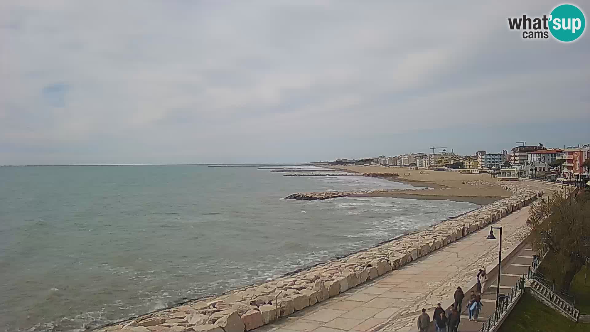 Webcam Caorle Ponente – View from Marinai di Caorle
