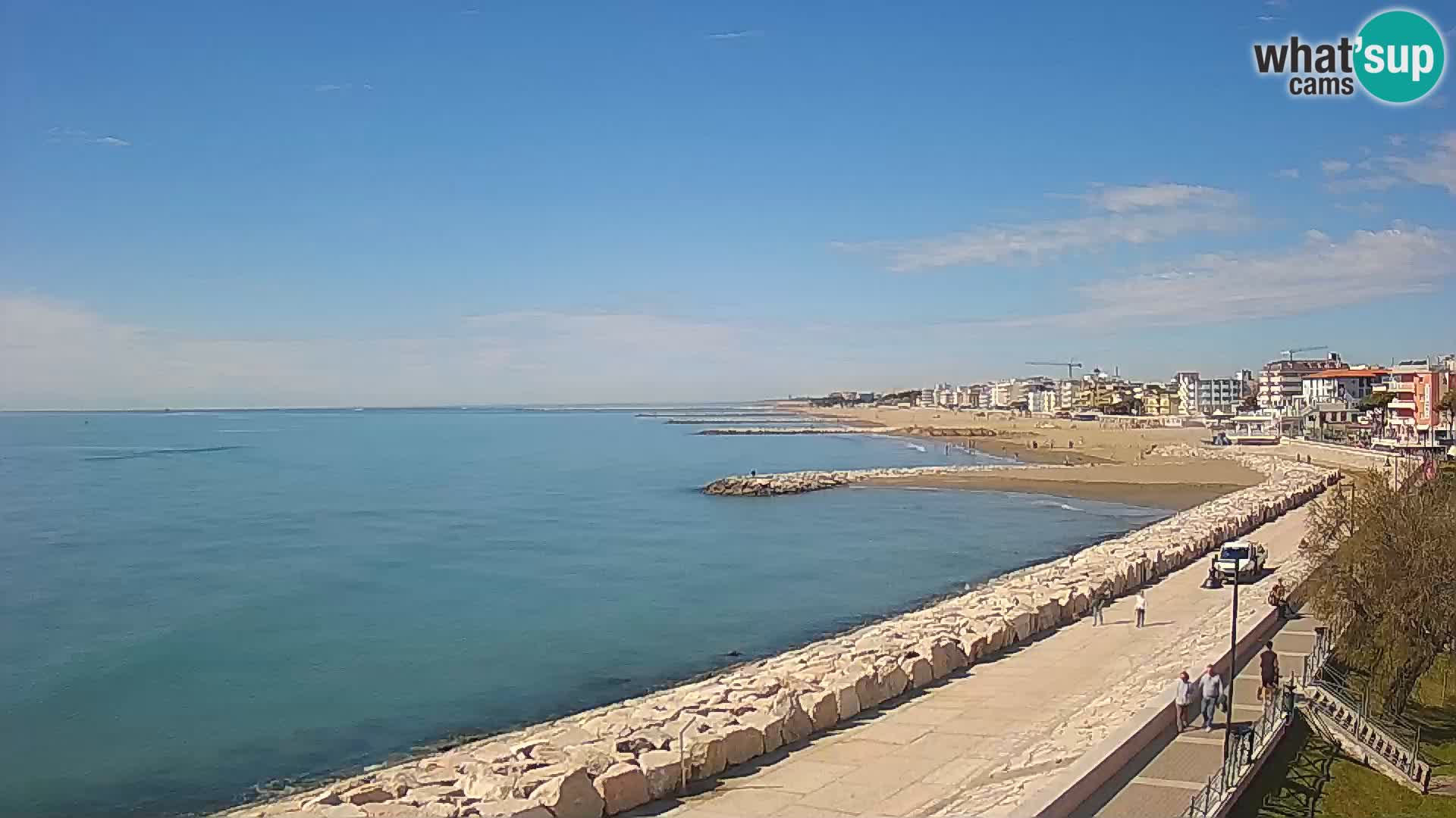Webcam Caorle Ponente – View from Marinai di Caorle