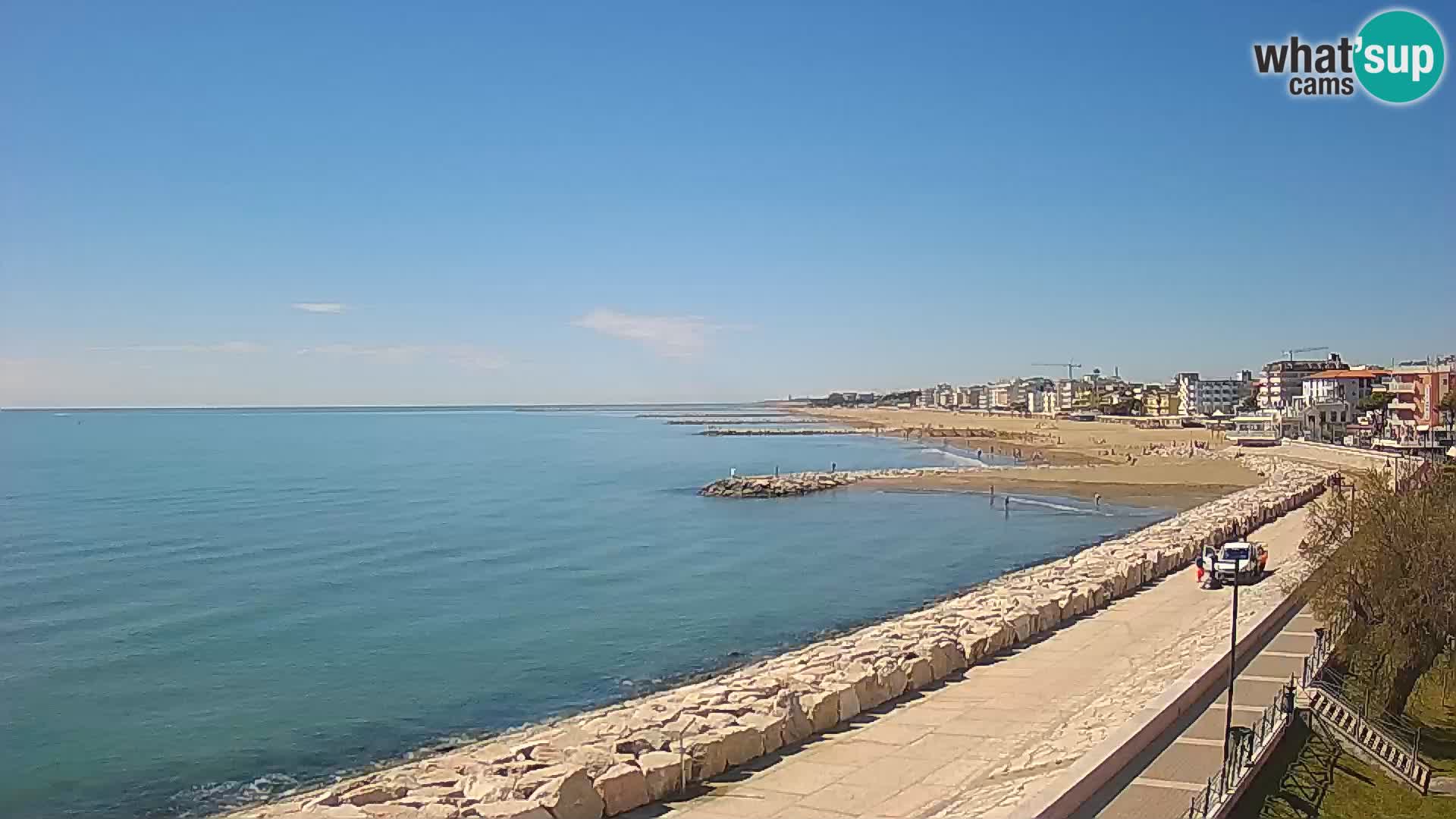 Webcam Caorle Ponente – panorama dall’ASS. Marinai di Caorle