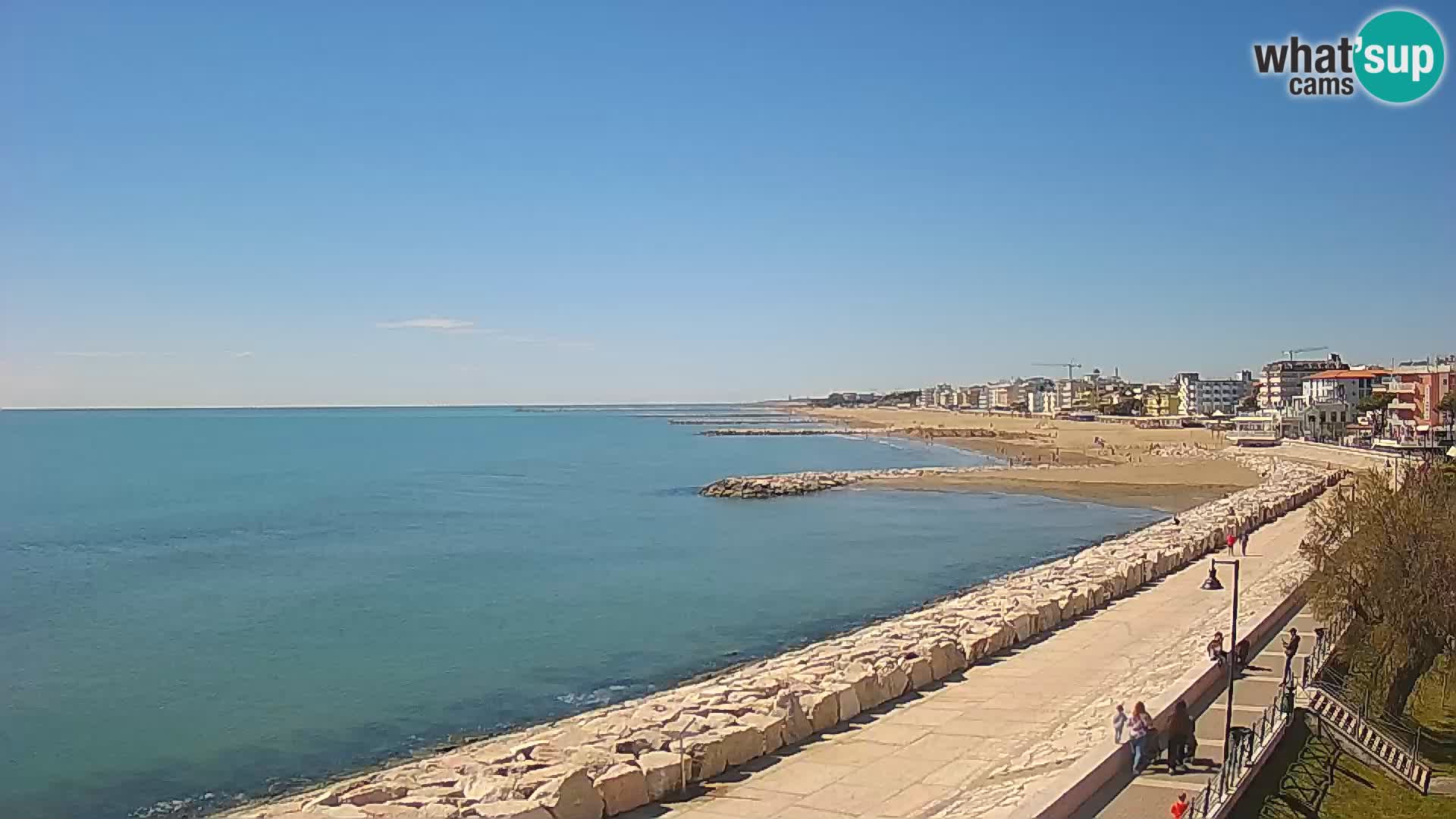 Webcam Caorle Ponente – panorama dall’ASS. Marinai di Caorle